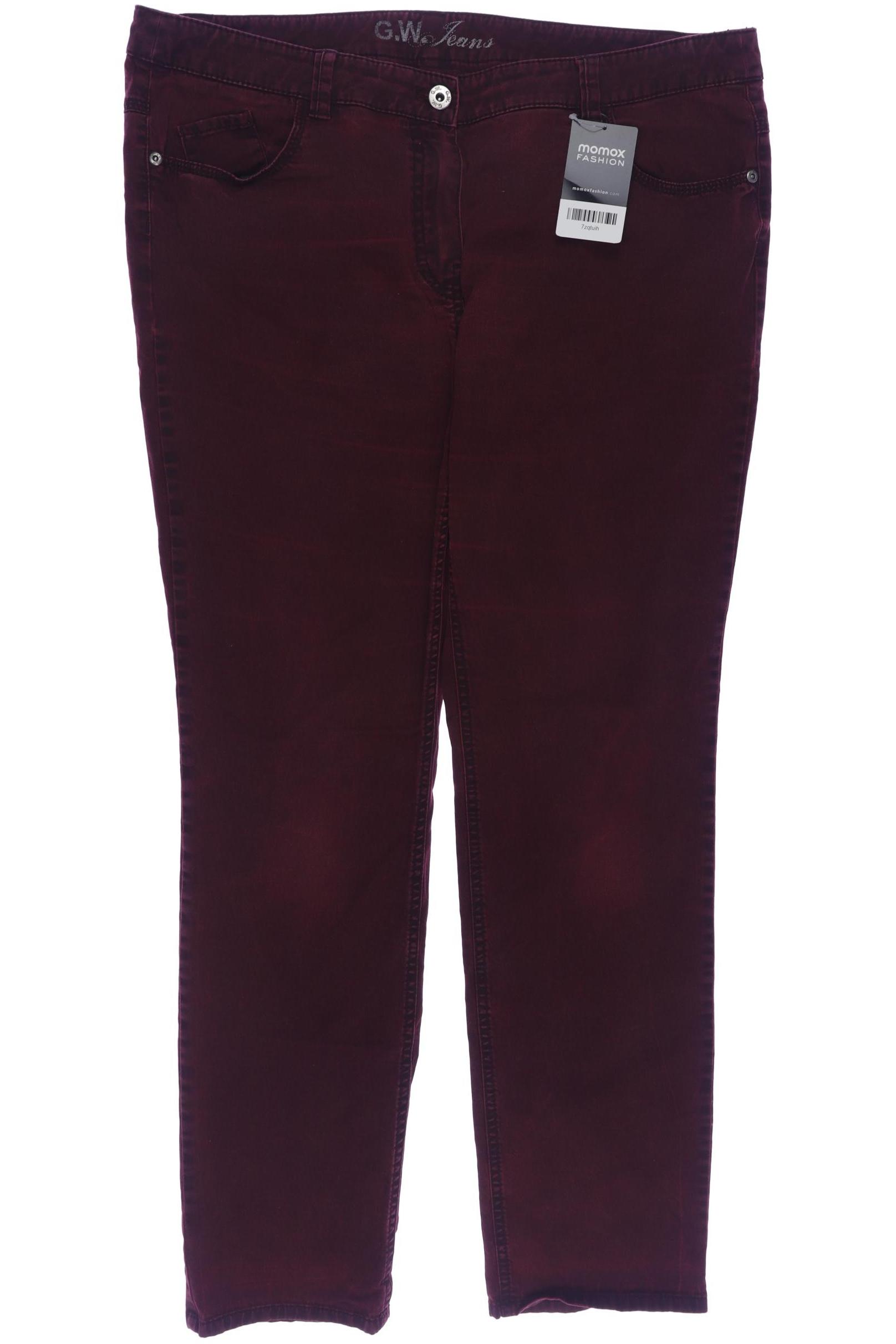 

Gerry Weber Damen Jeans, bordeaux, Gr. 37