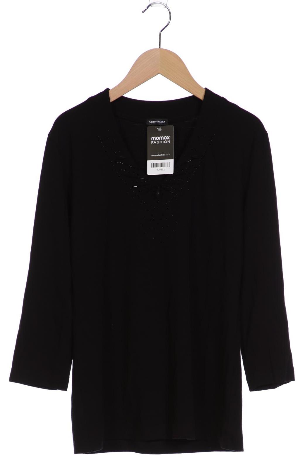 

Gerry Weber Damen Langarmshirt, schwarz, Gr. 38