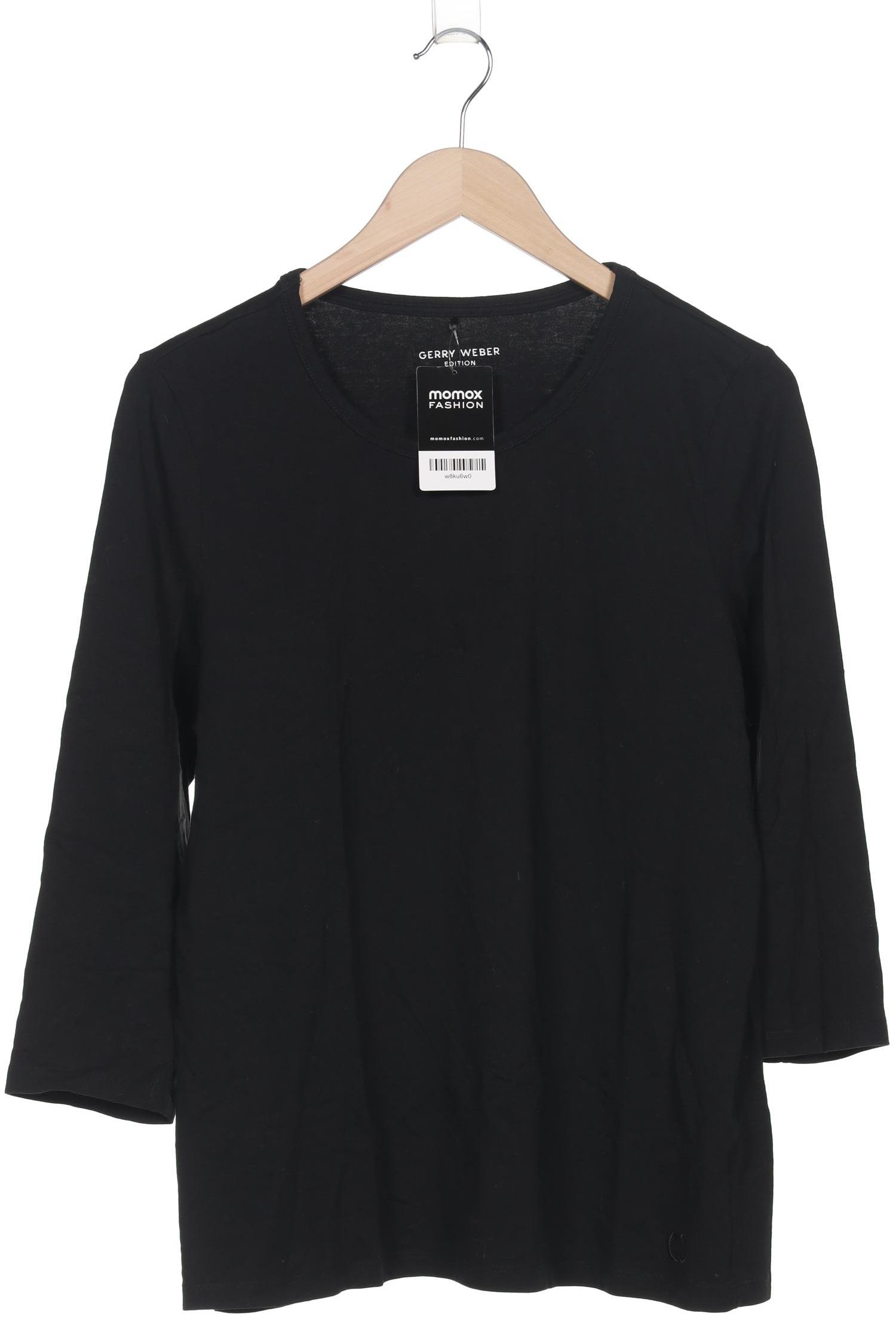 

Gerry Weber Damen Langarmshirt, schwarz, Gr. 46
