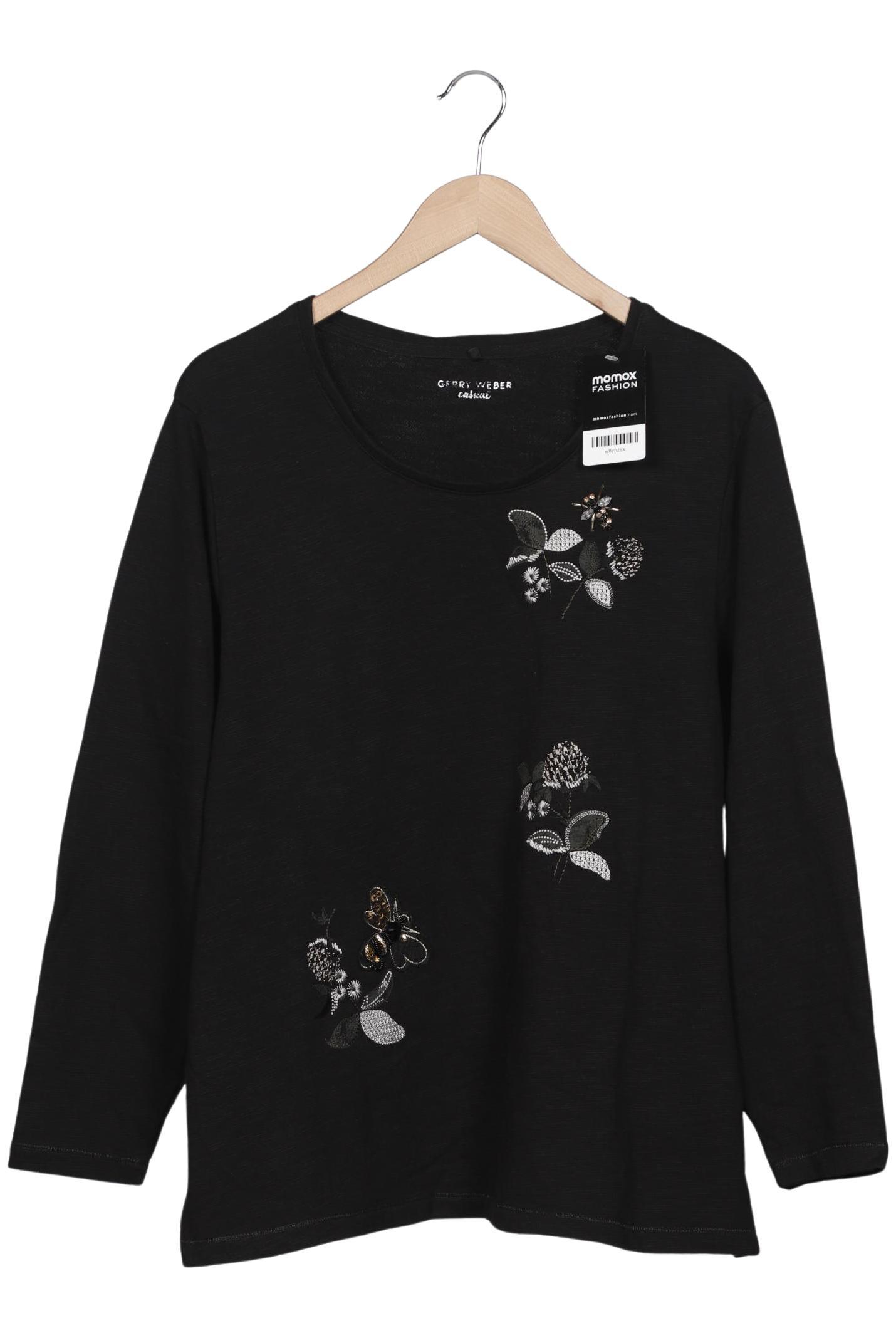 

Gerry Weber Damen Sweatshirt, schwarz, Gr. 48