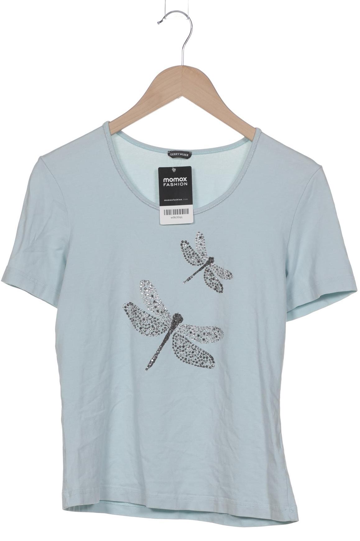 

Gerry Weber Damen T-Shirt, hellblau, Gr. 38