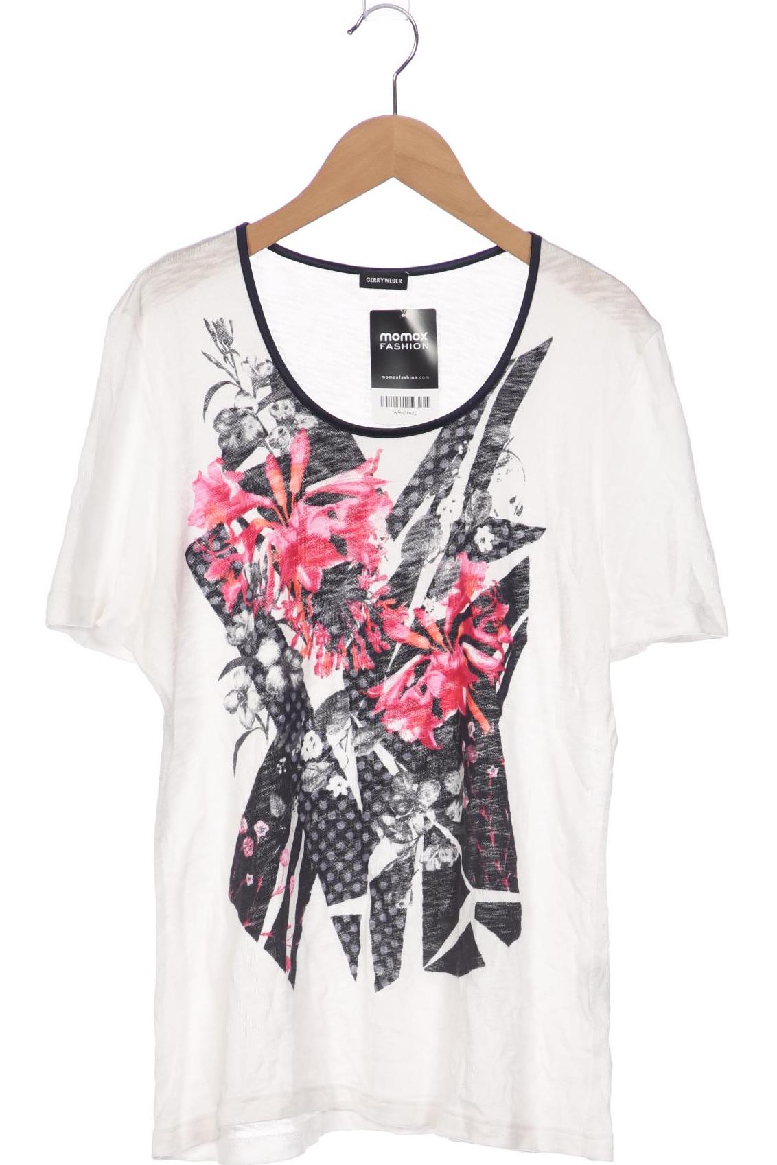 

Gerry Weber Damen T-Shirt, weiß, Gr. 42
