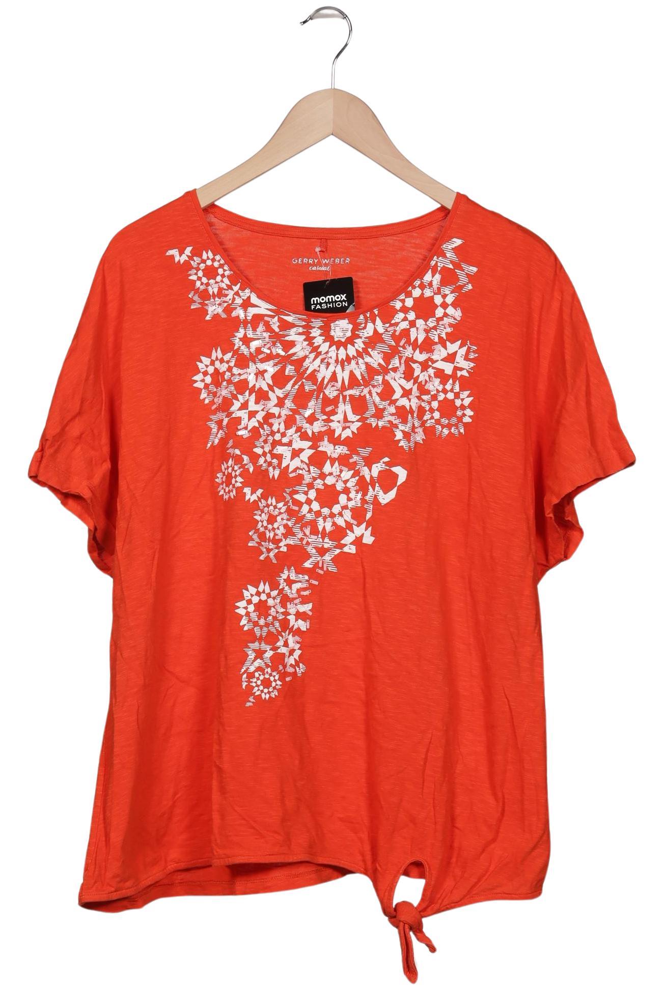 

Gerry Weber Damen T-Shirt, orange, Gr. 48