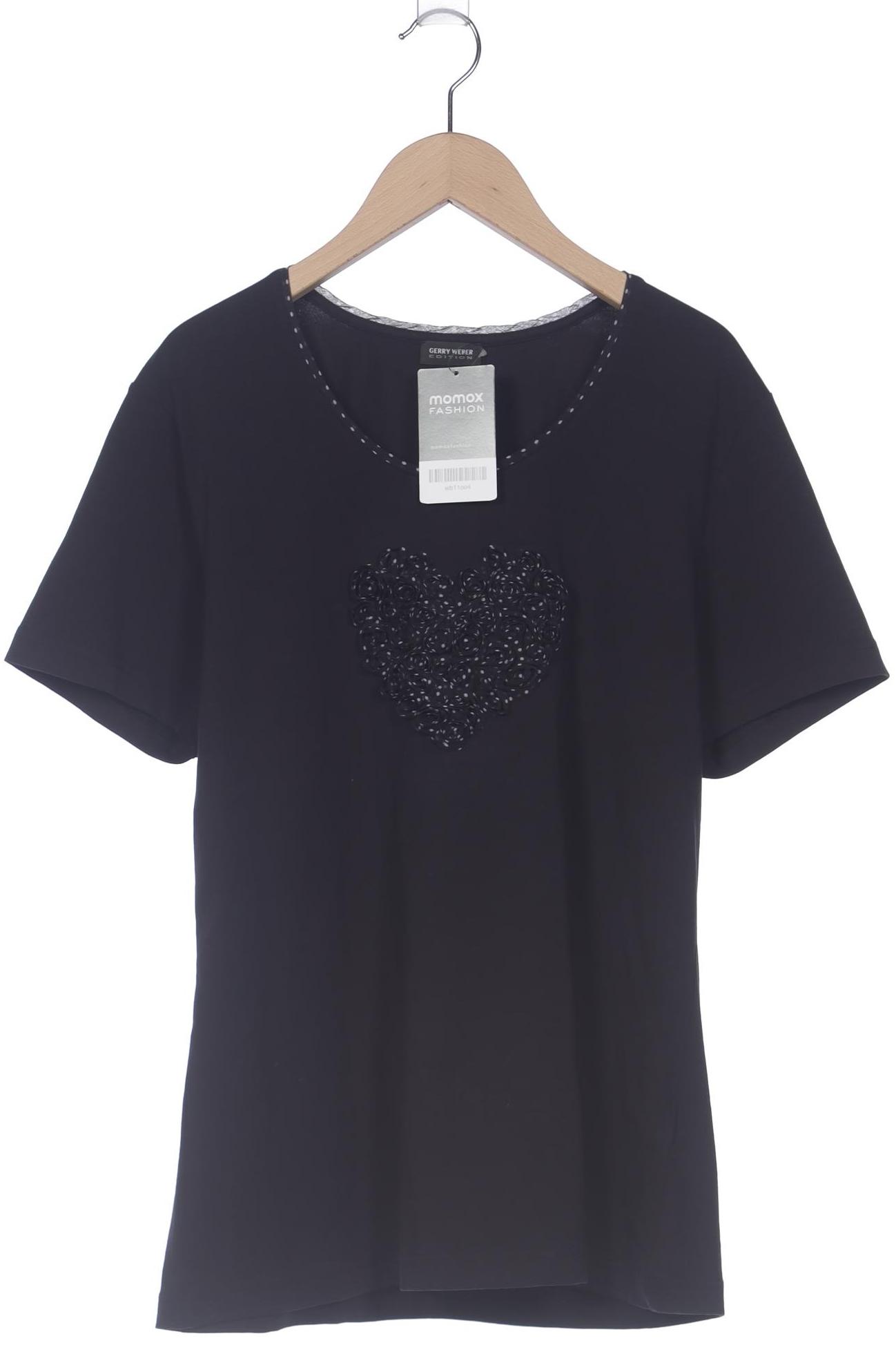 

Gerry Weber Damen T-Shirt, schwarz, Gr. 42