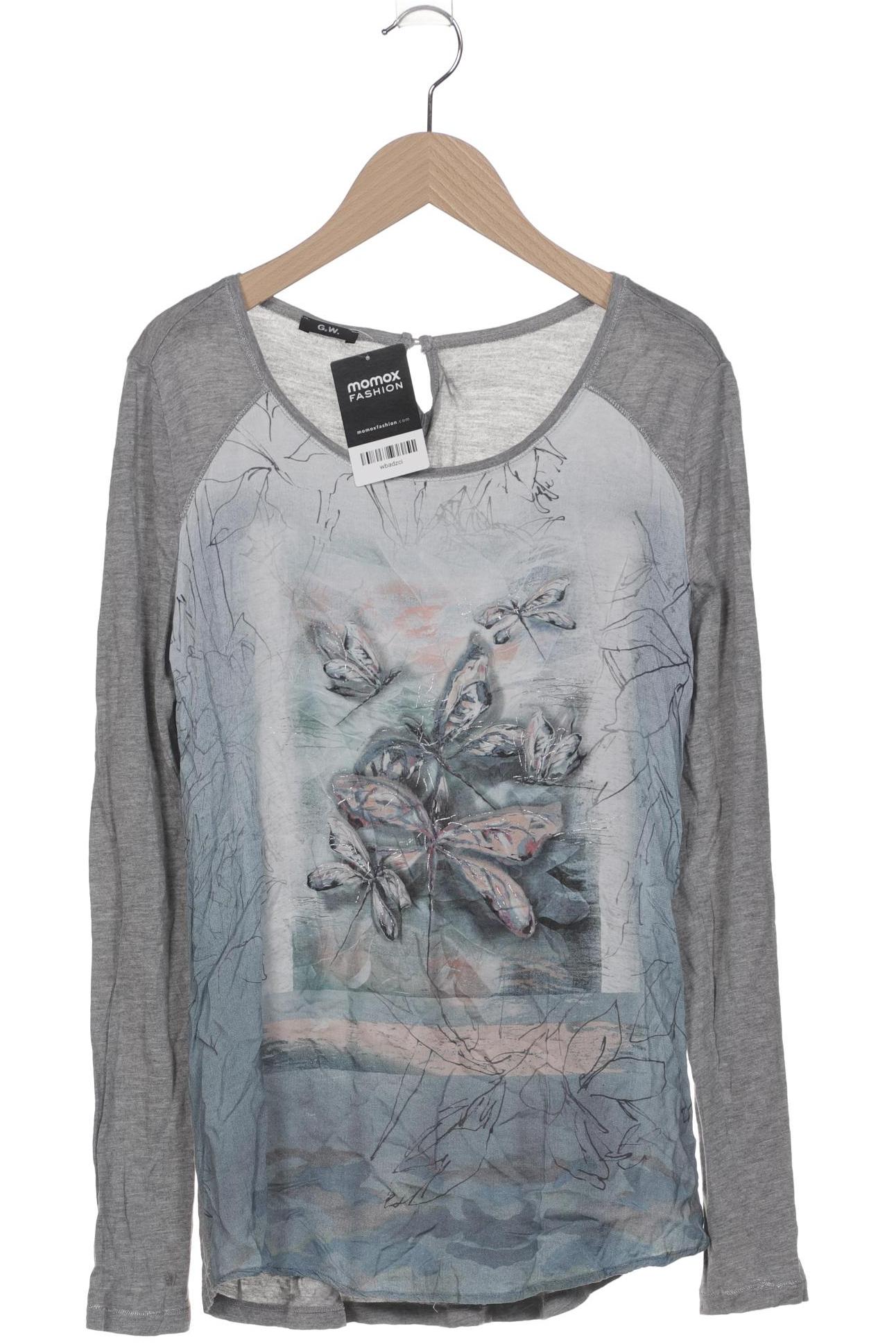 

Gerry Weber Damen Langarmshirt, grau, Gr. 38