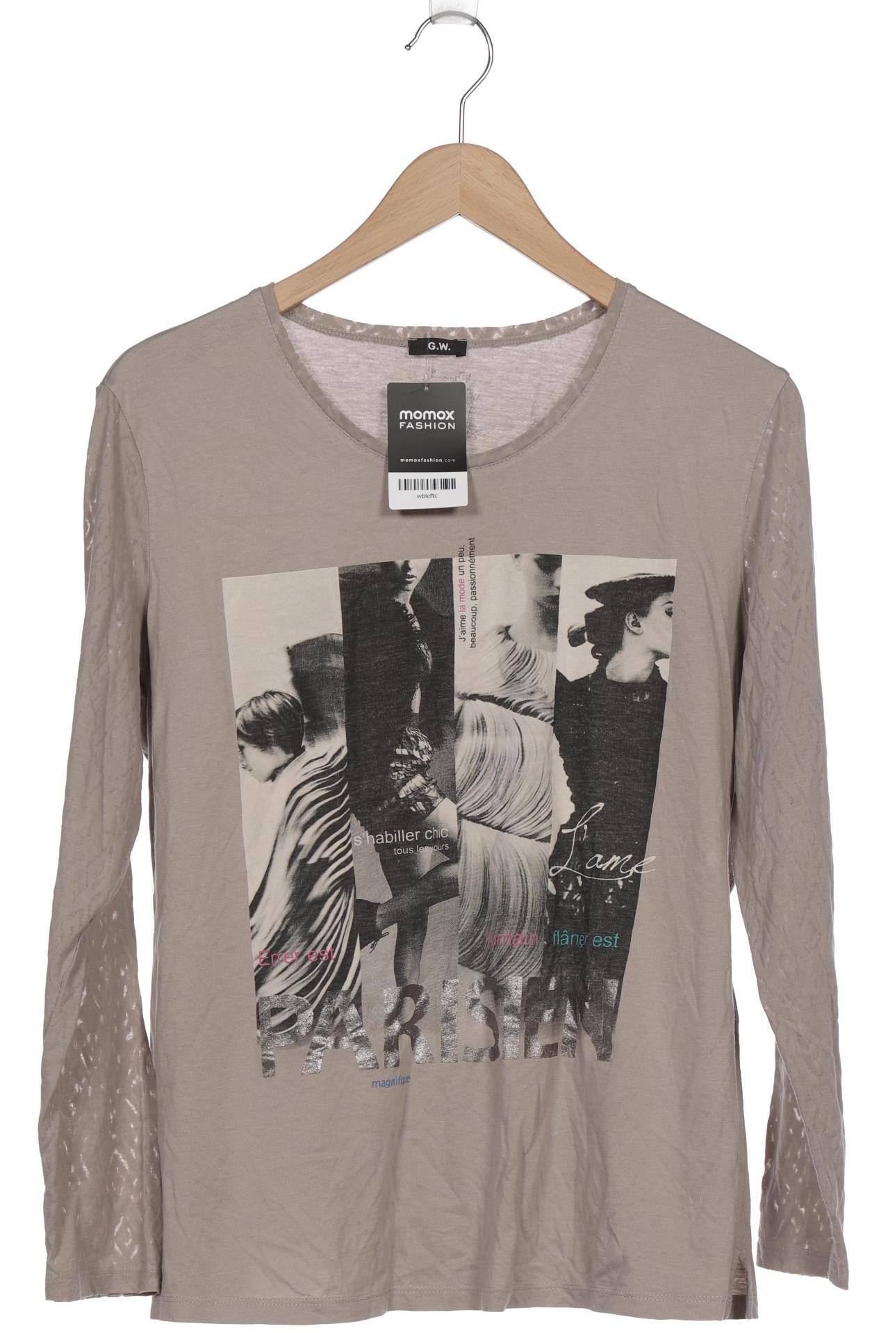 

Gerry Weber Damen Langarmshirt, beige, Gr. 46