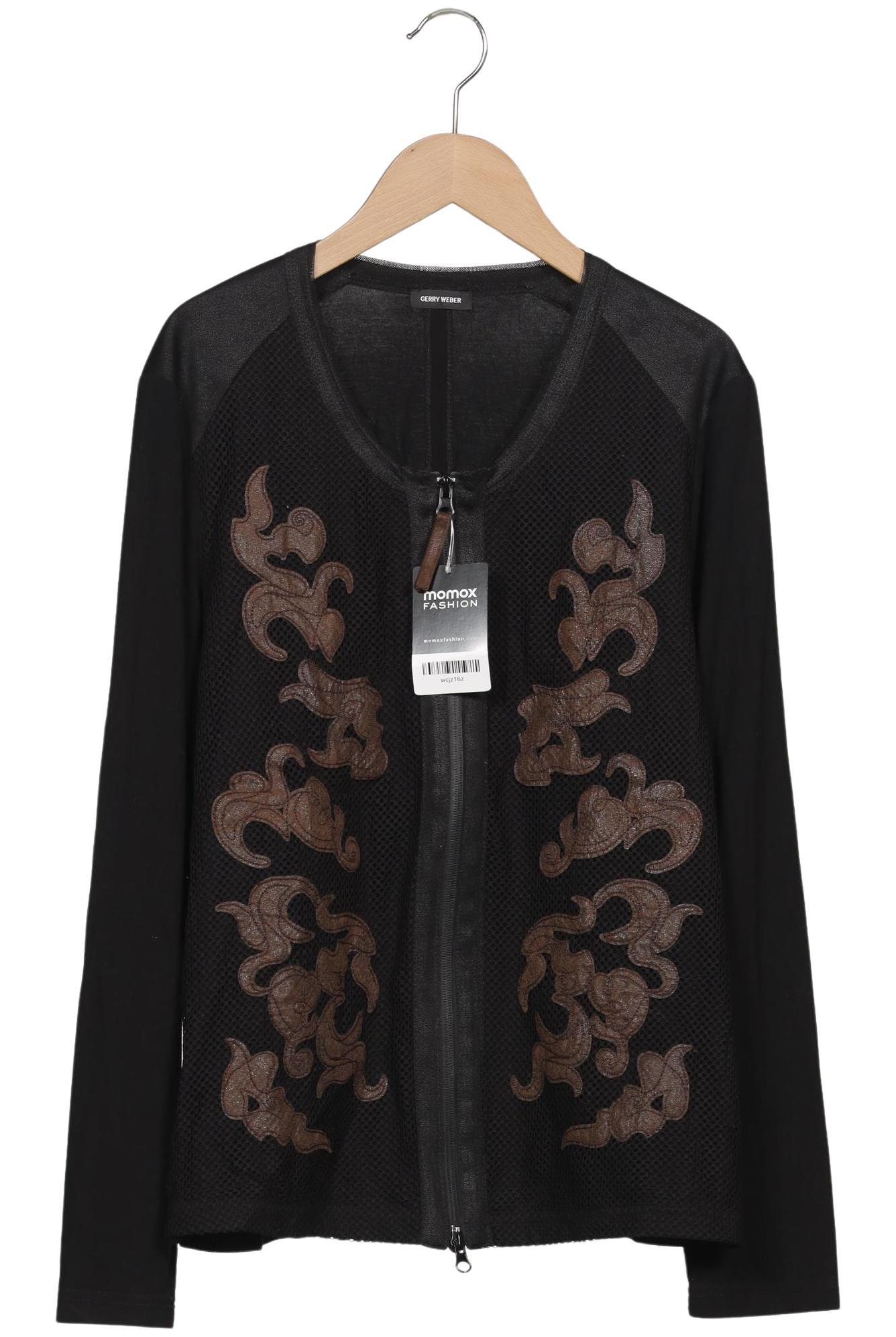 

Gerry Weber Damen Sweatshirt, schwarz, Gr. 42