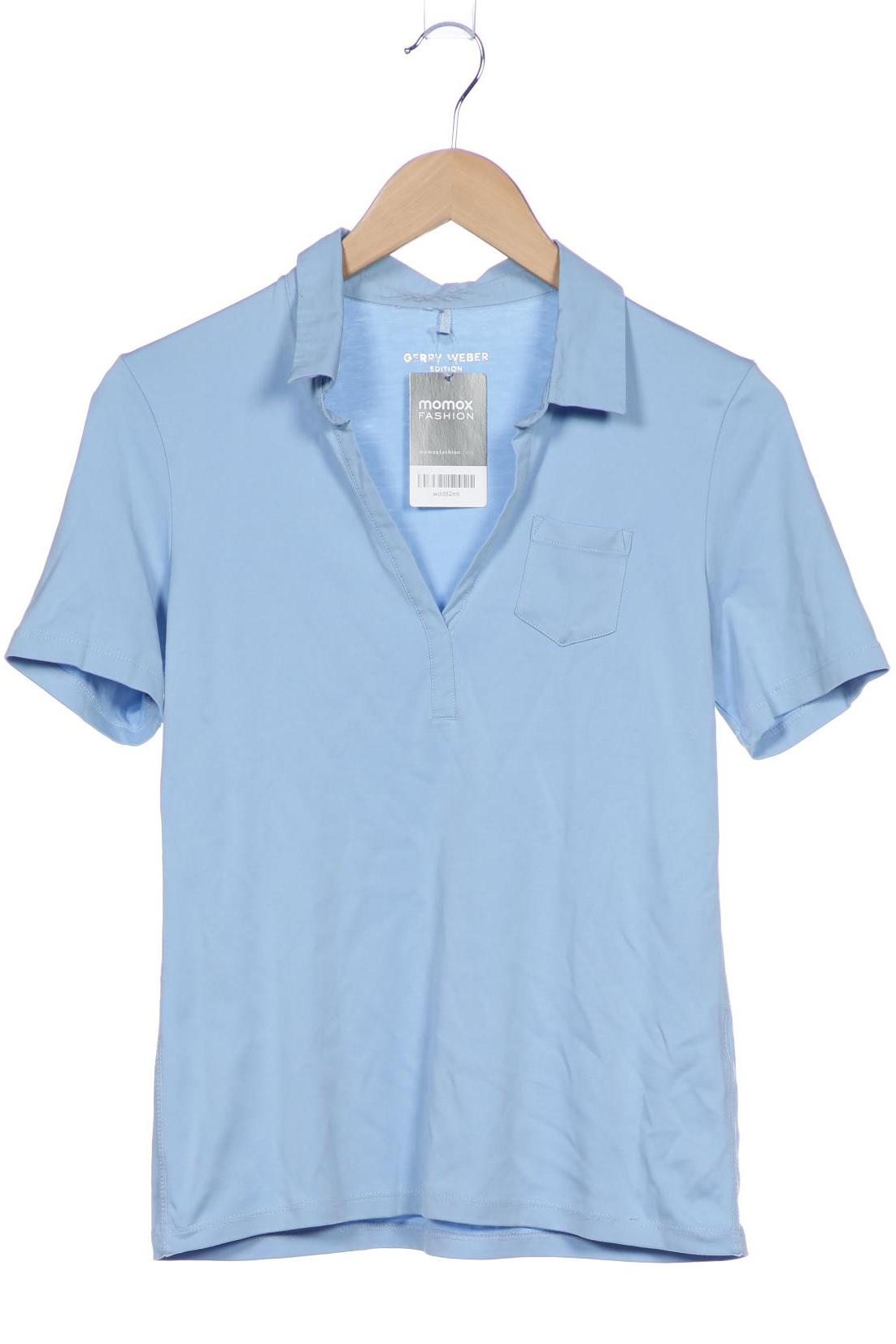 

Gerry Weber Damen Poloshirt, hellblau, Gr. 38