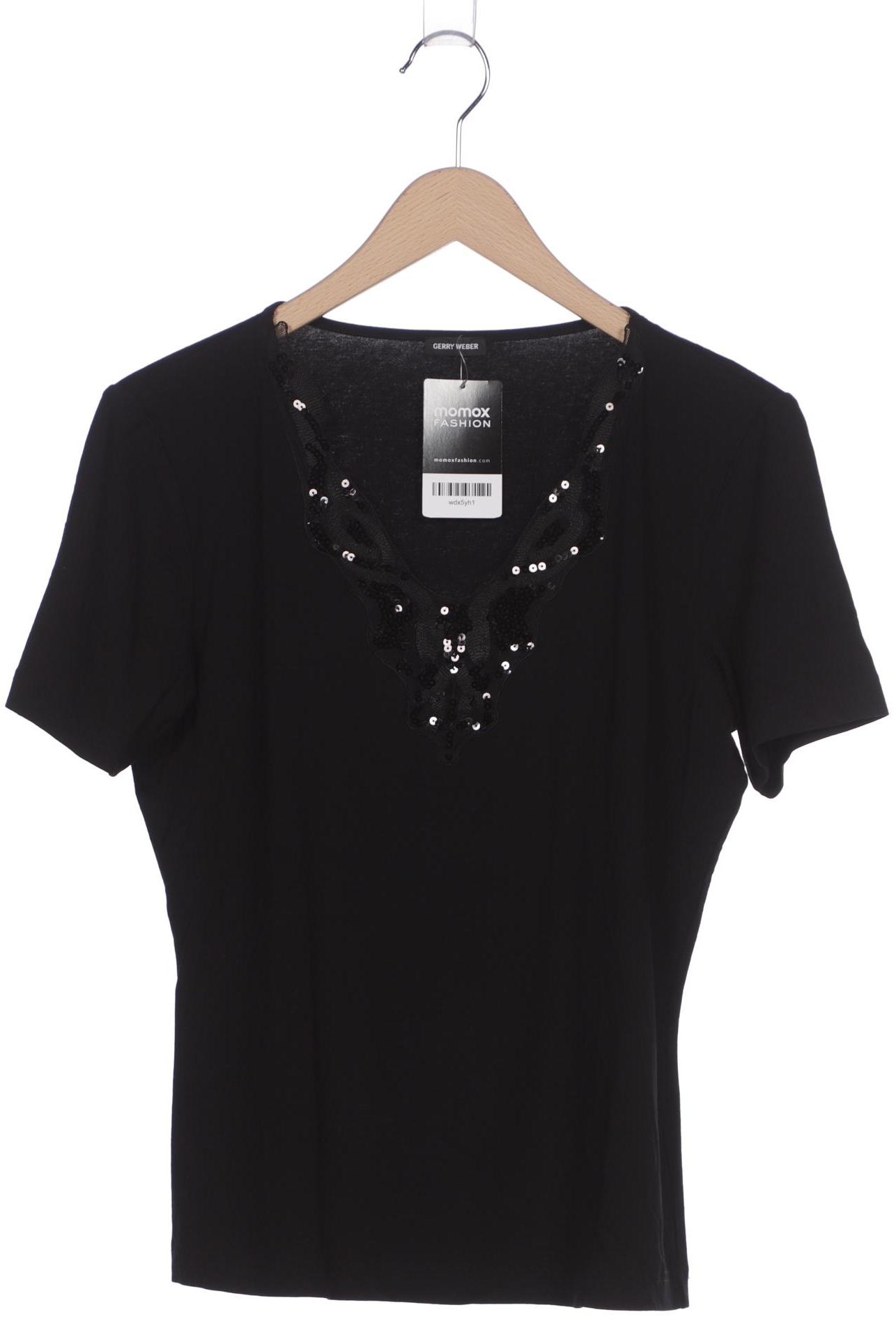 

Gerry Weber Damen T-Shirt, schwarz, Gr. 38