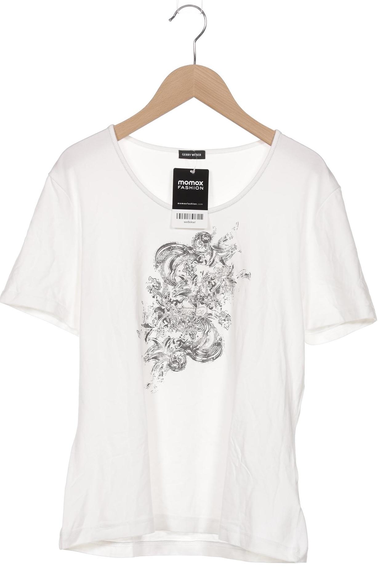 

Gerry Weber Damen T-Shirt, weiß, Gr. 40