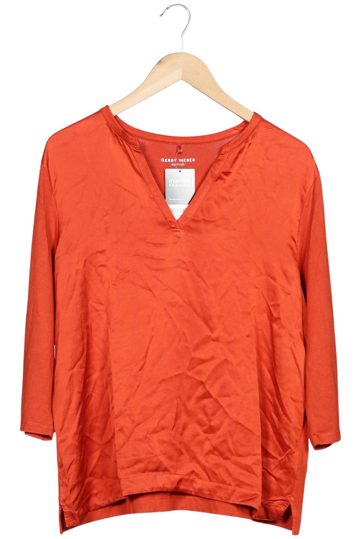

Gerry Weber Damen Langarmshirt, orange, Gr. 42