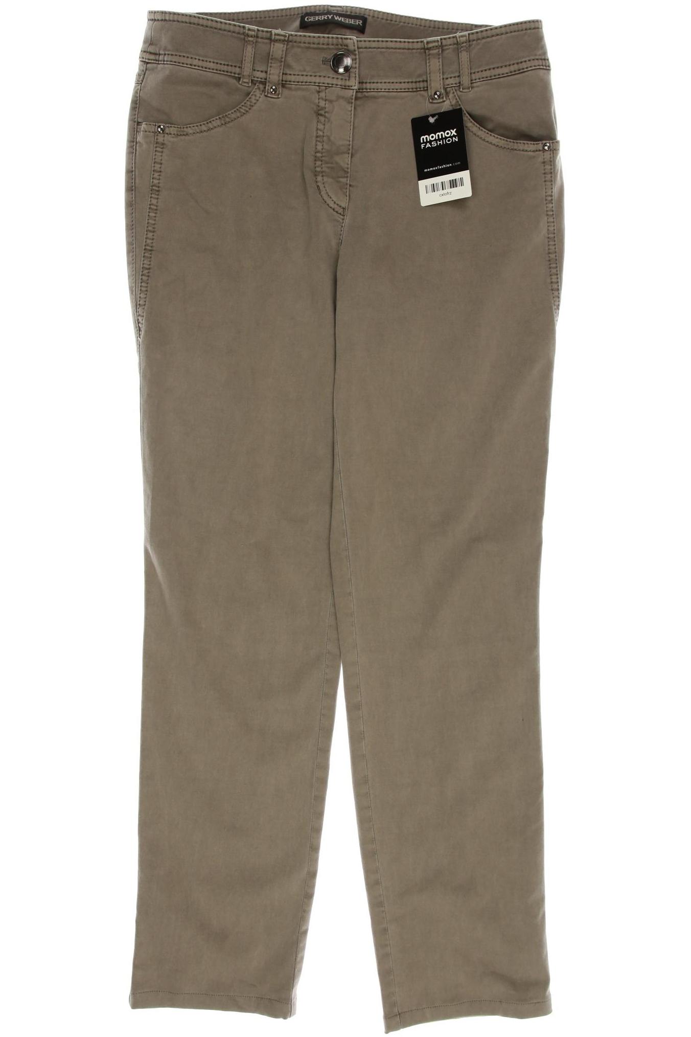 

Gerry Weber Damen Stoffhose, beige, Gr. 38