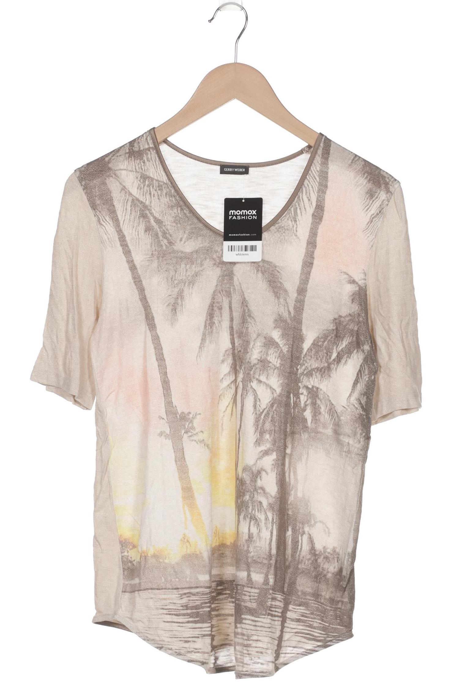 

Gerry Weber Damen T-Shirt, beige, Gr. 38