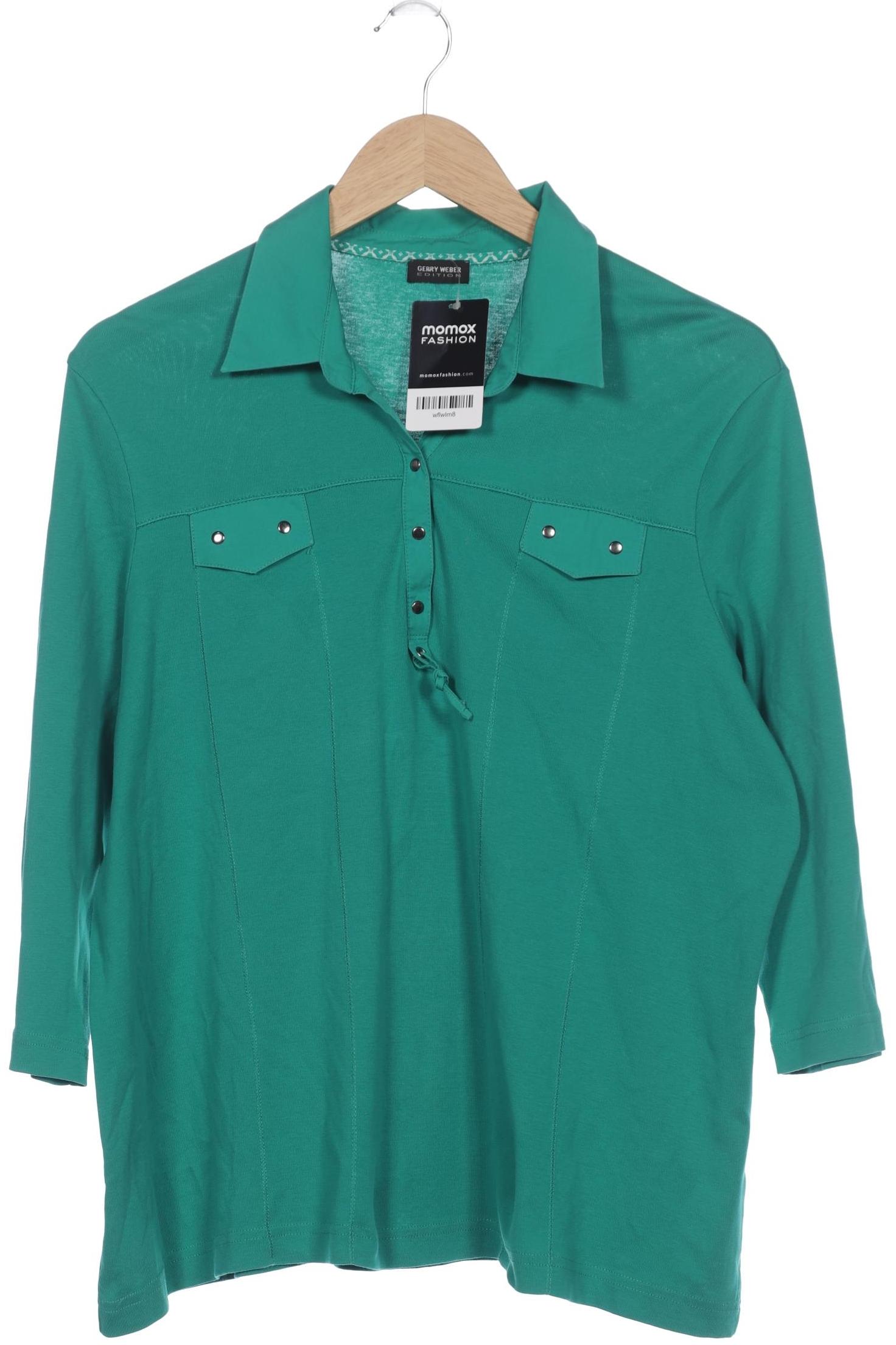 

Gerry Weber Damen Poloshirt, türkis, Gr. 46