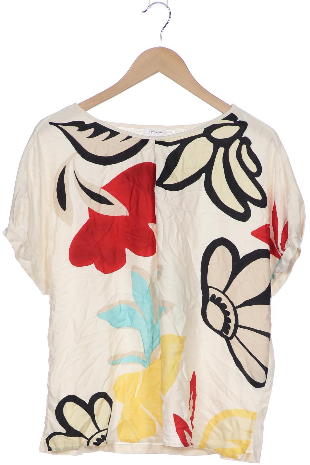

Gerry Weber Damen T-Shirt, cremeweiß, Gr. 44