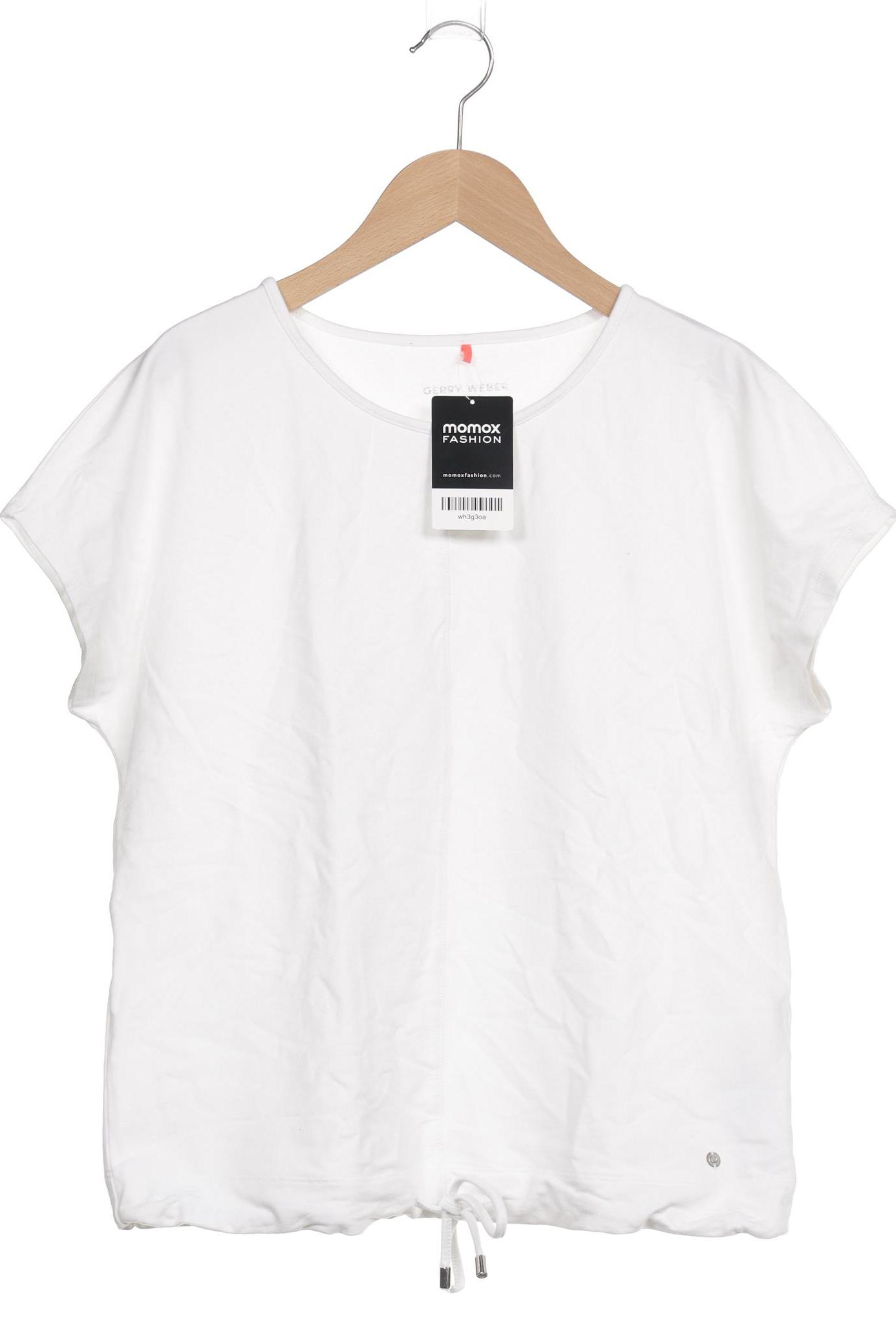 

Gerry Weber Damen T-Shirt, weiß, Gr. 36