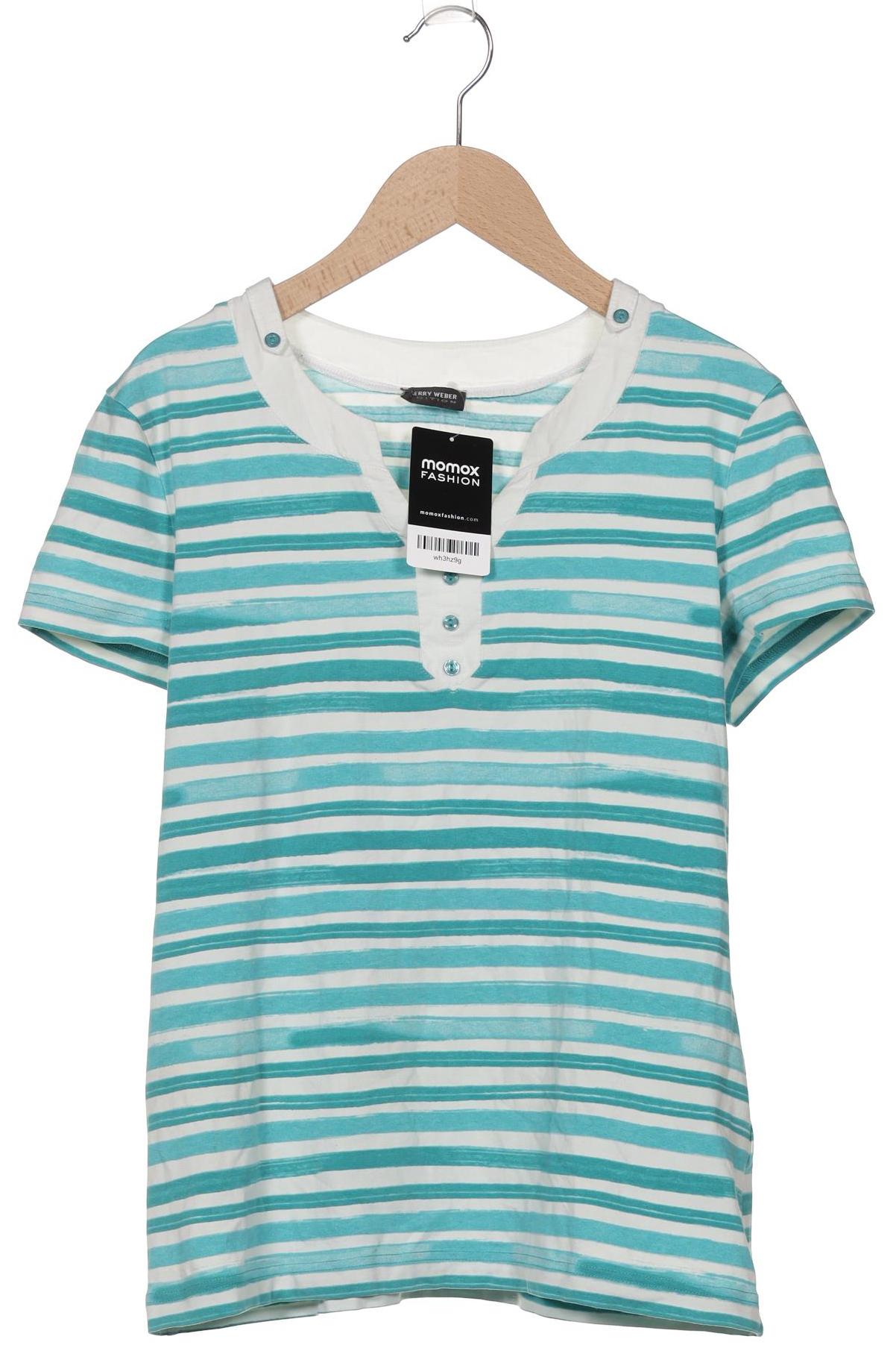 

Gerry Weber Damen T-Shirt, türkis, Gr. 38