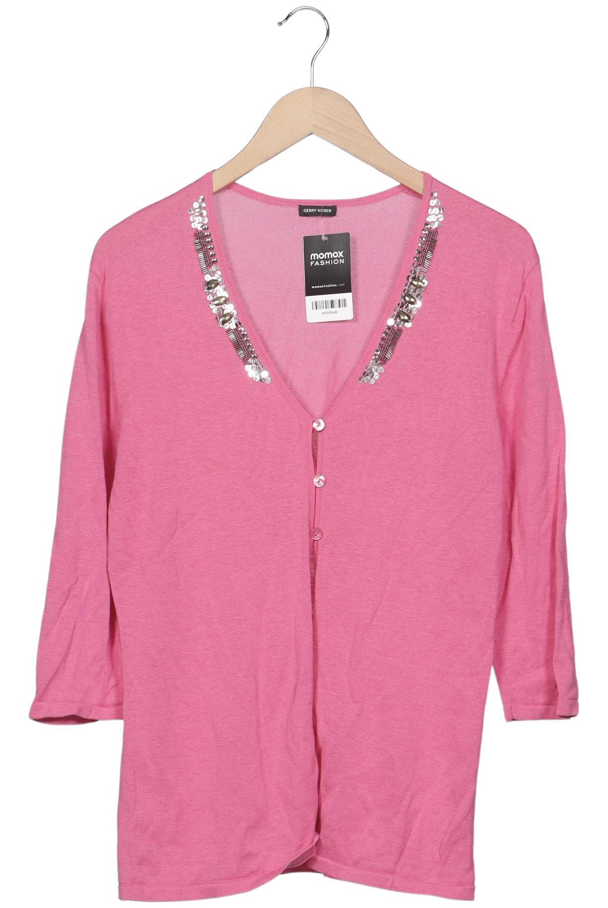 

Gerry Weber Damen Strickjacke, pink, Gr. 42