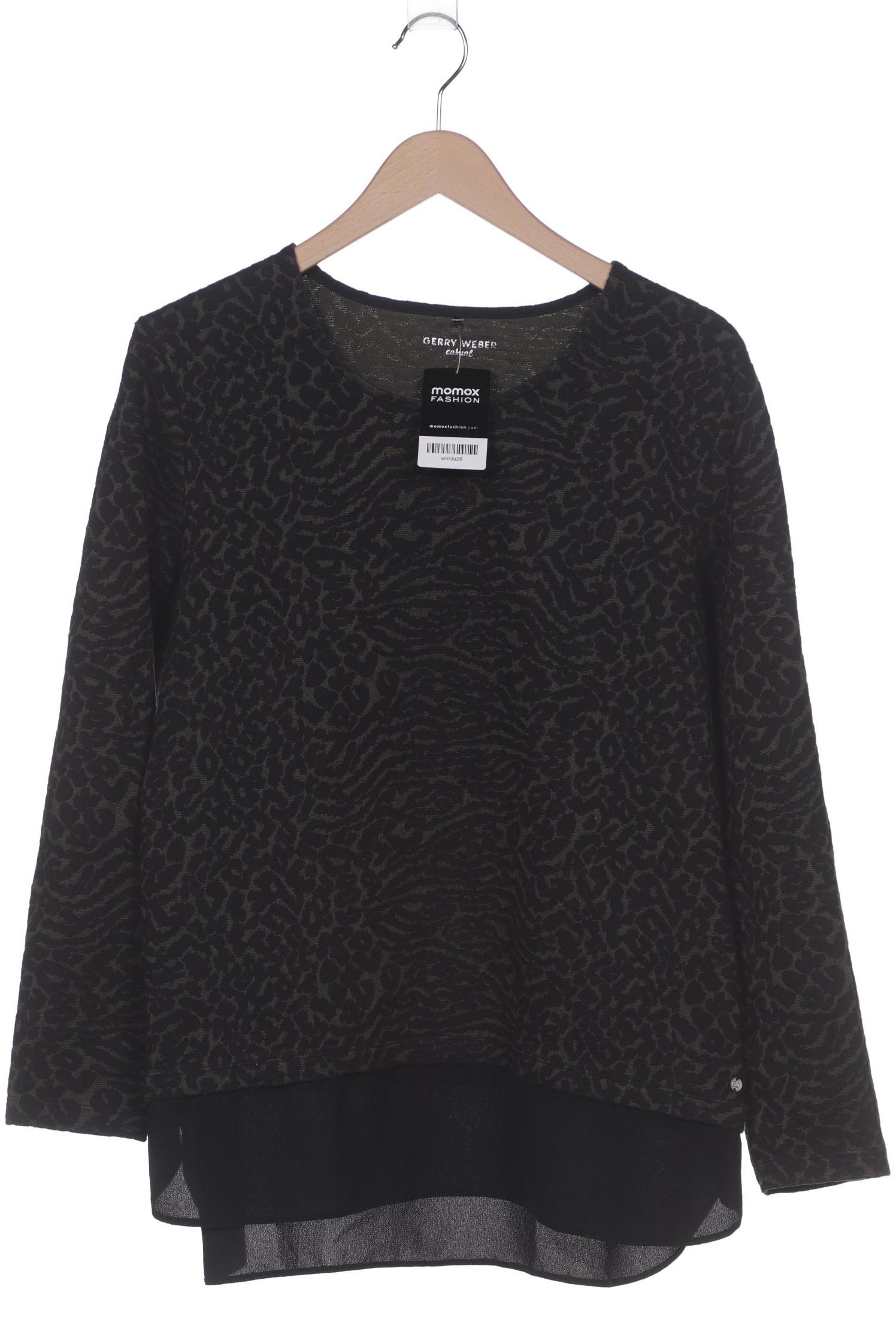 

Gerry Weber Damen Langarmshirt, grün, Gr. 48