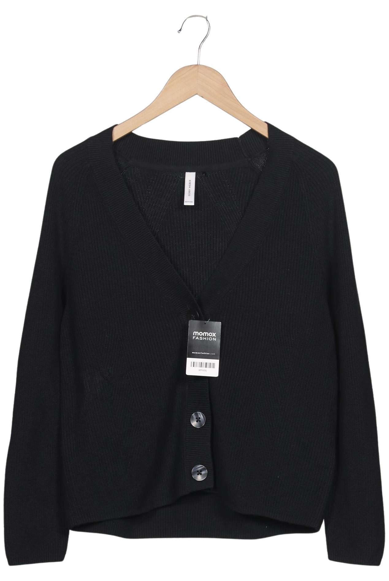 

Gerry Weber Damen Strickjacke, schwarz, Gr. 36