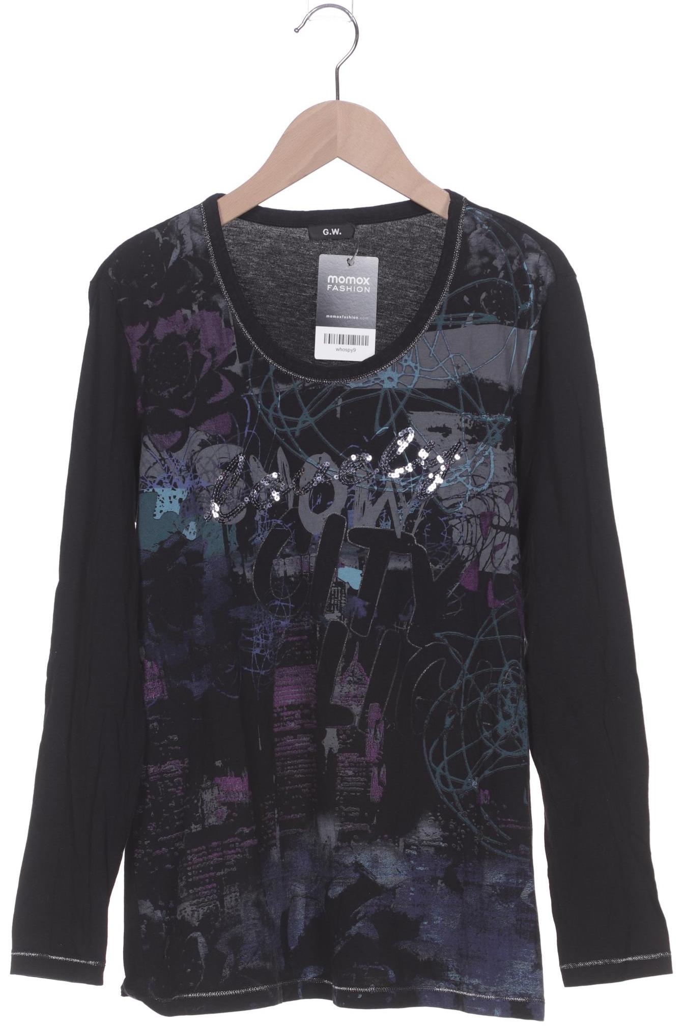 

Gerry Weber Damen Langarmshirt, schwarz, Gr. 38