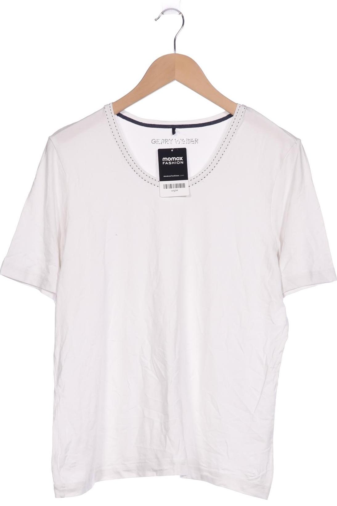 

Gerry Weber Damen T-Shirt, weiß, Gr. 44
