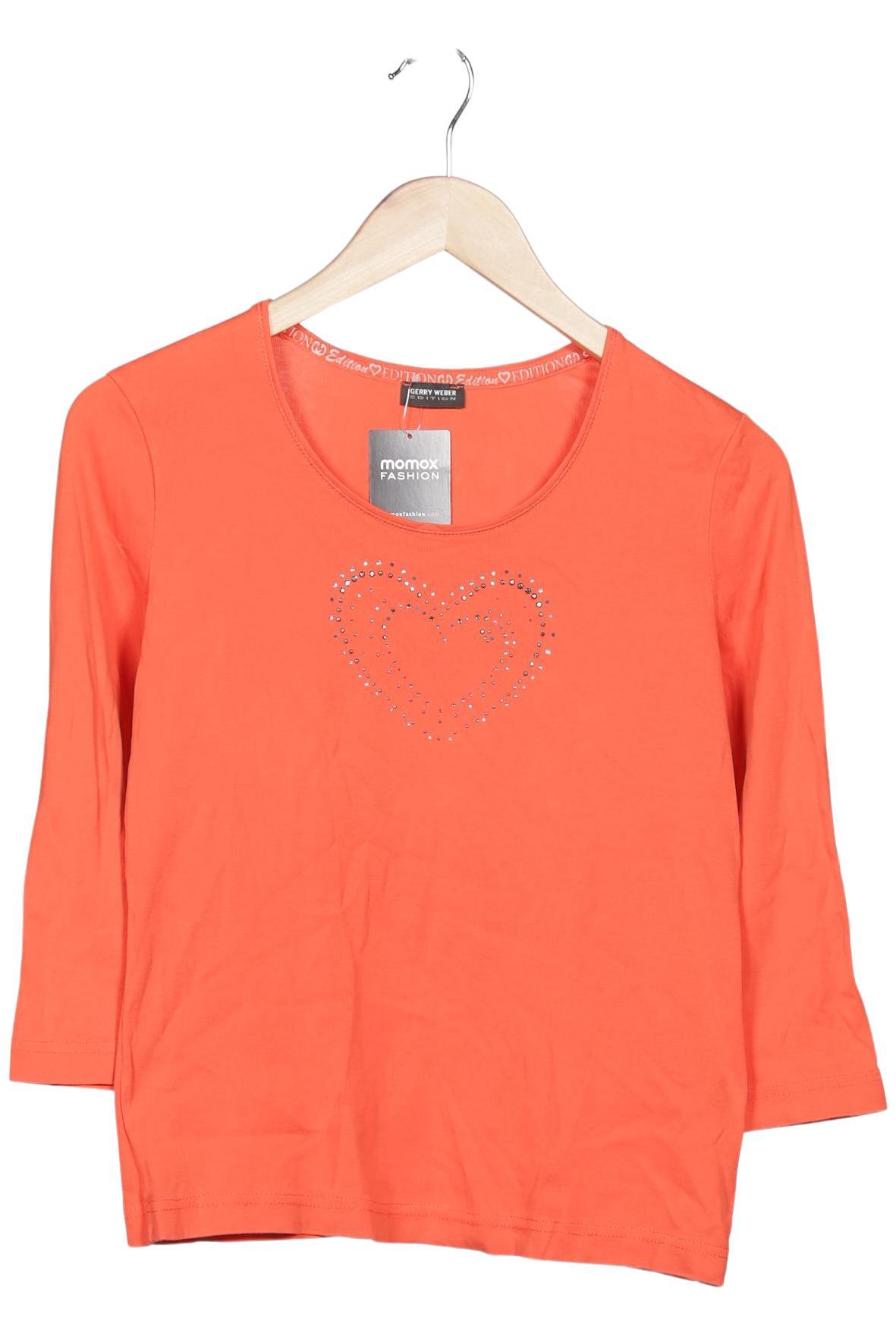 

Gerry Weber Damen Langarmshirt, orange, Gr. 38