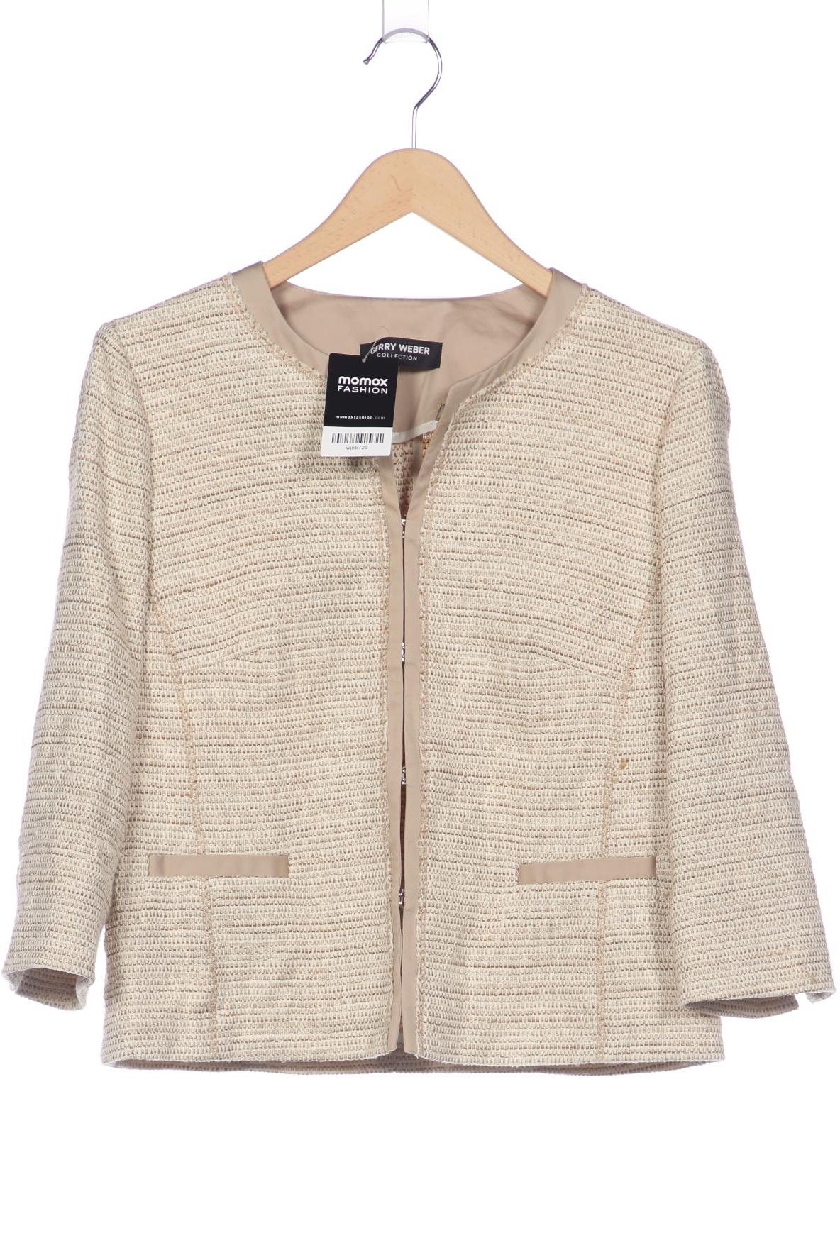 

Gerry Weber Damen Jacke, beige, Gr. 40