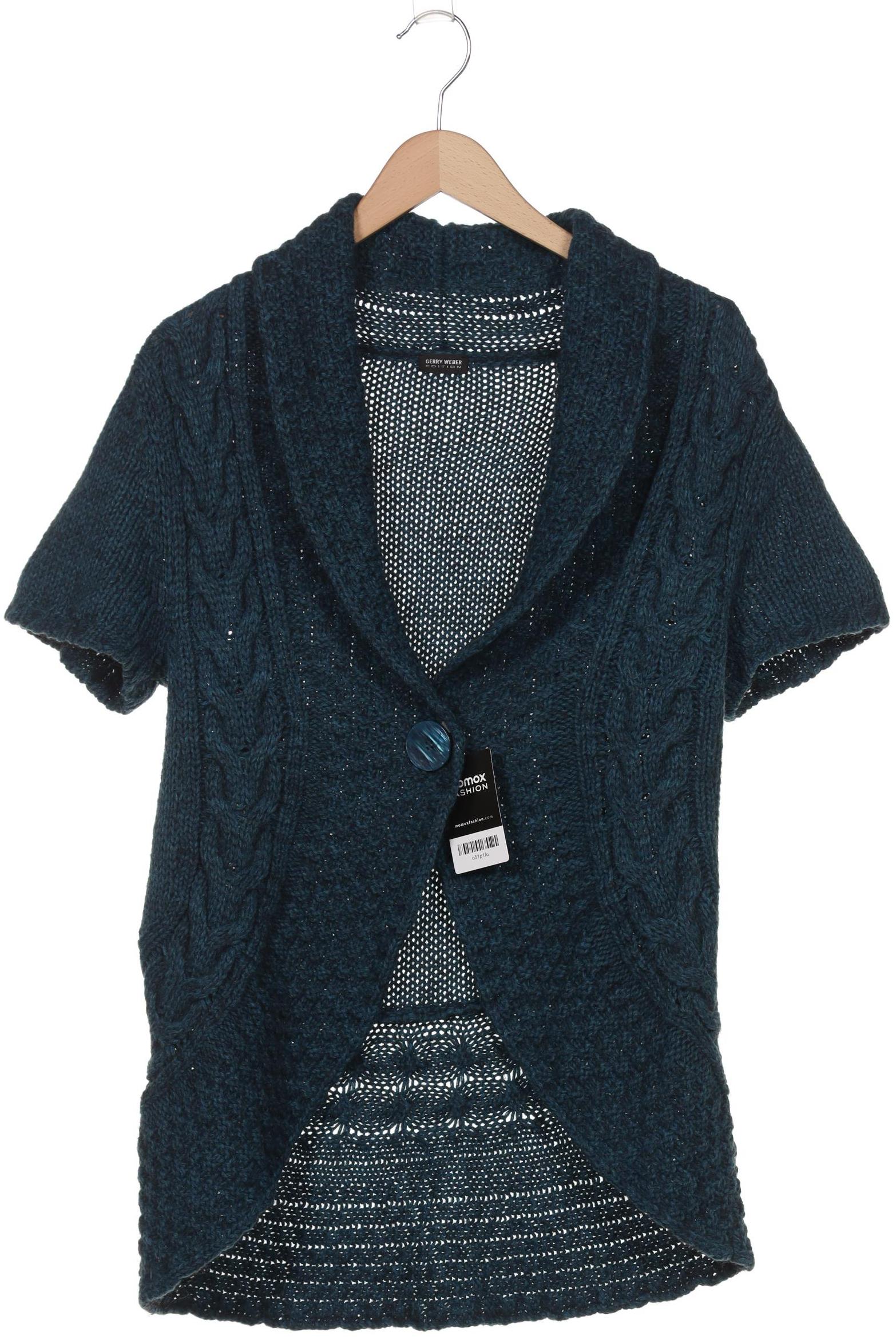 

Gerry Weber Damen Strickjacke, blau, Gr. 42