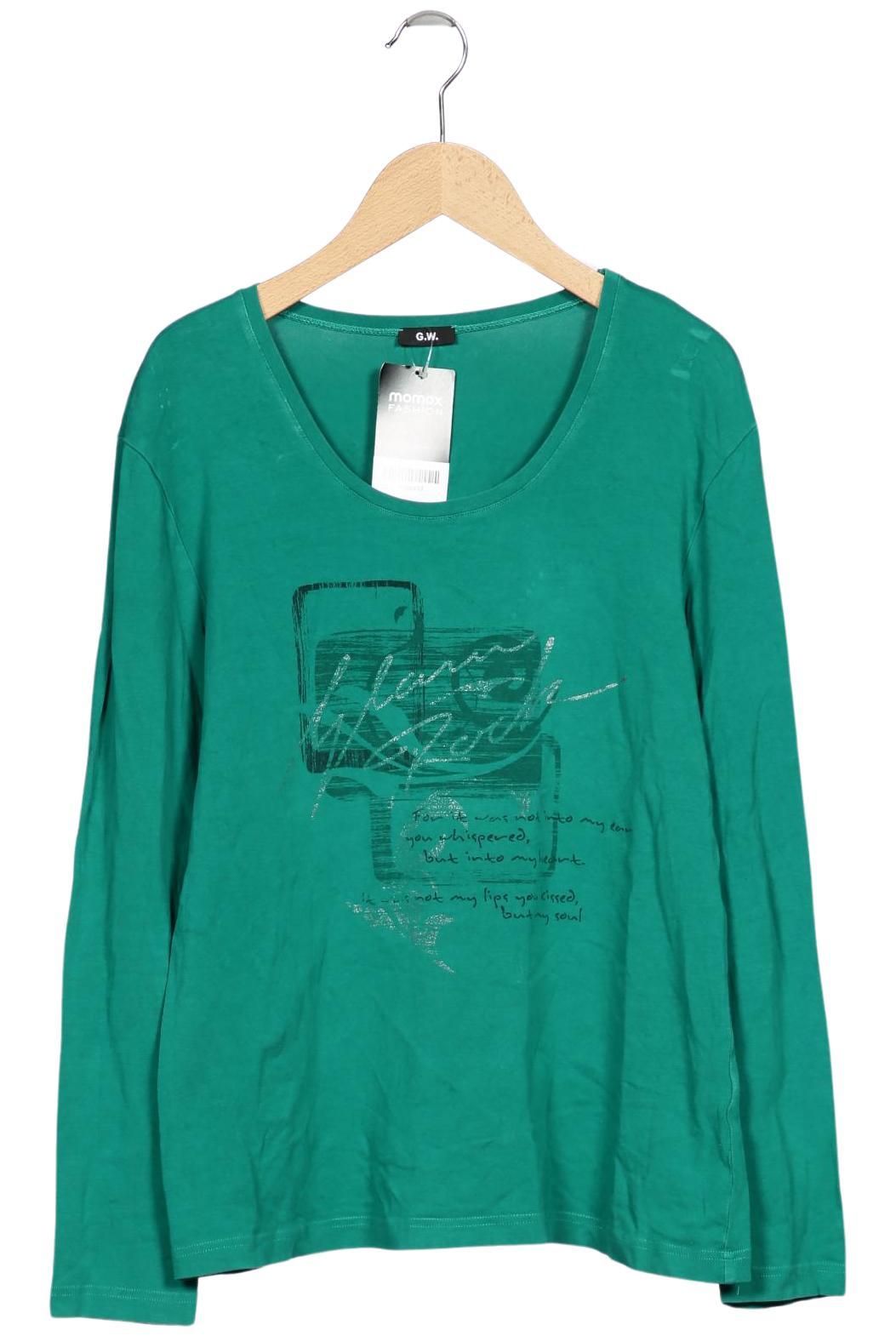 

Gerry Weber Damen Langarmshirt, grün, Gr. 42