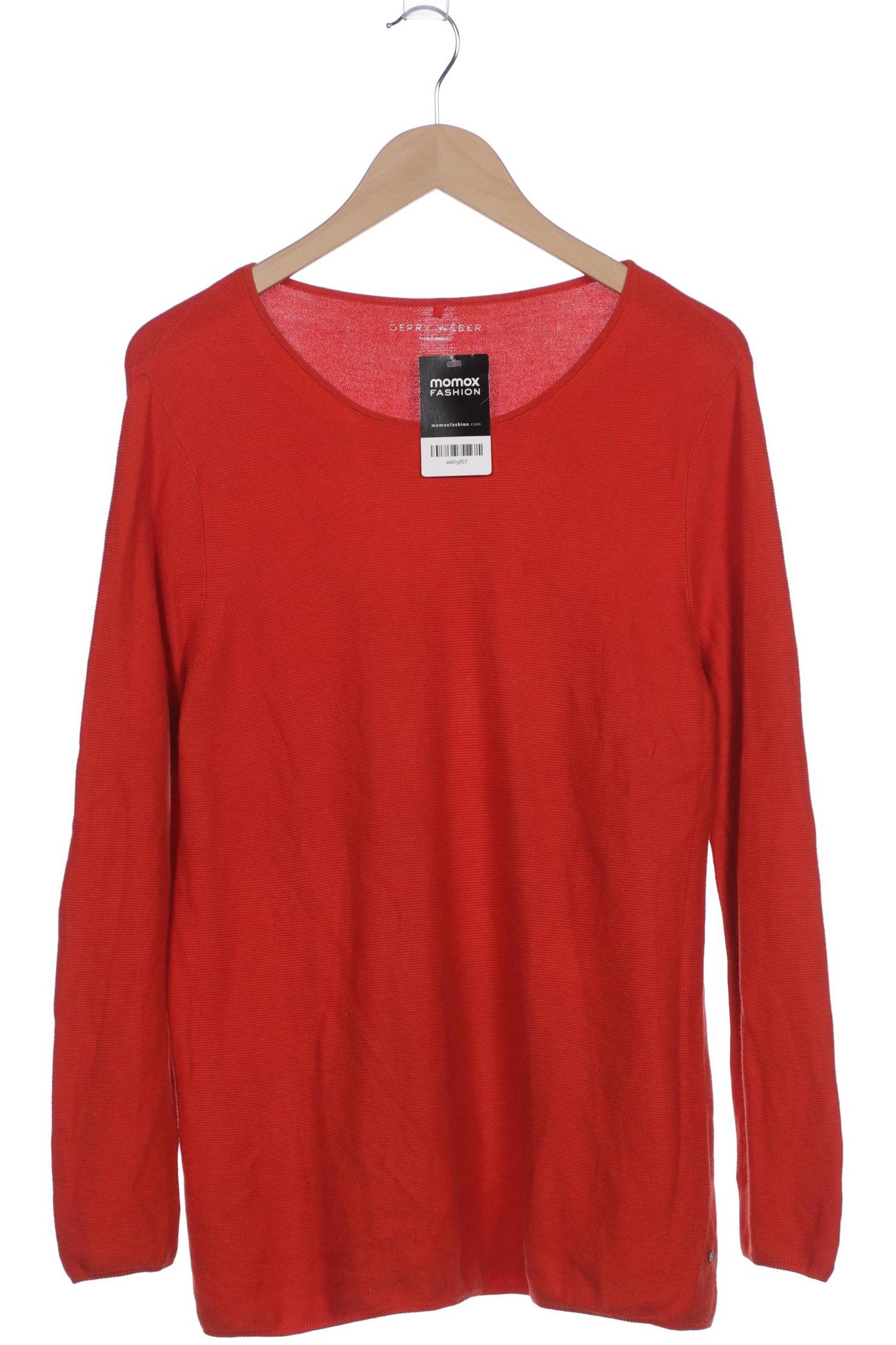 

Gerry Weber Damen Pullover, orange, Gr. 44