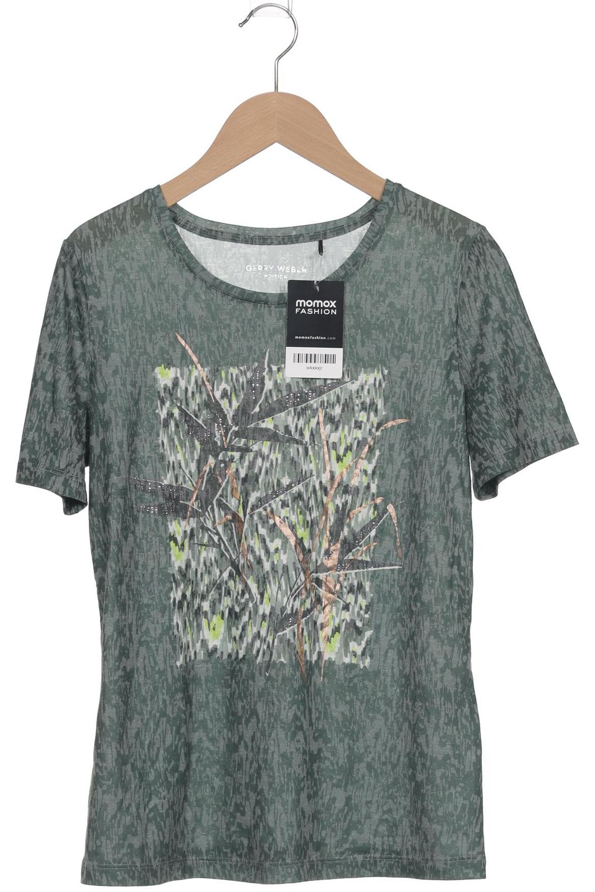 

Gerry Weber Damen T-Shirt, grün, Gr. 36