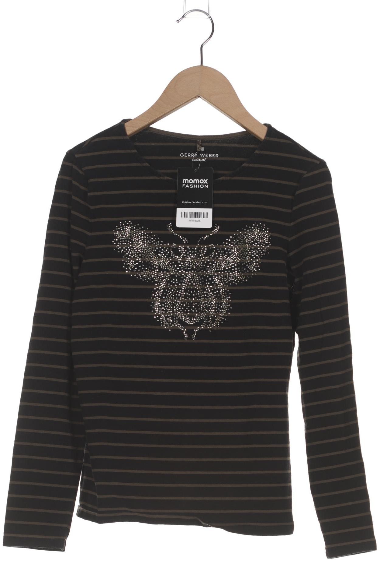 

Gerry Weber Damen Langarmshirt, schwarz, Gr. 36