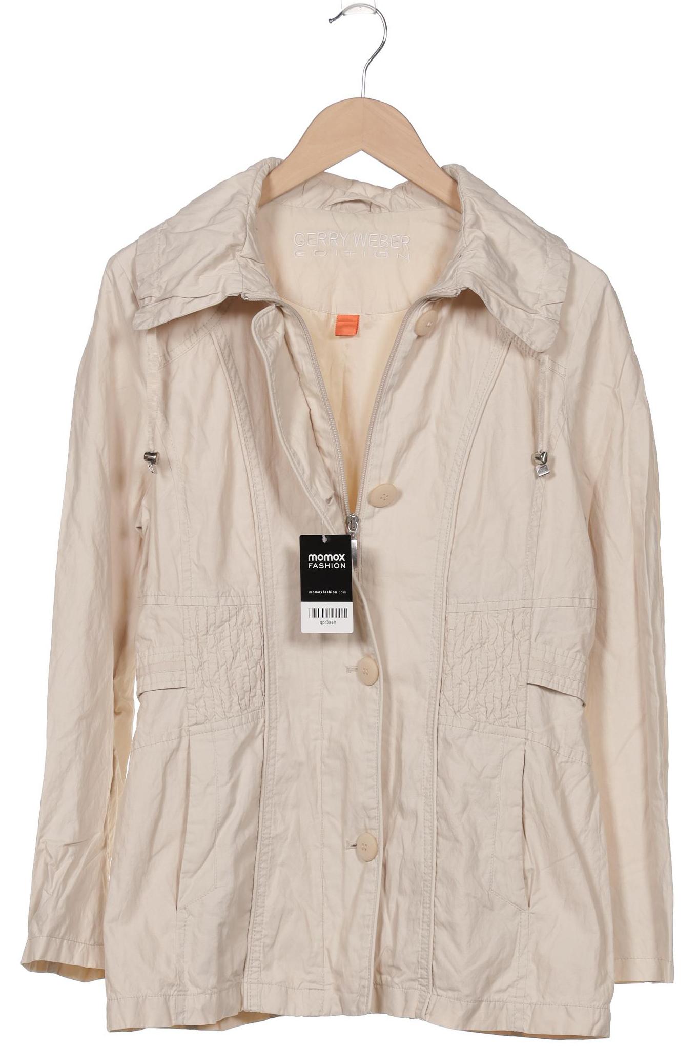 

Gerry Weber Damen Mantel, cremeweiß, Gr. 38