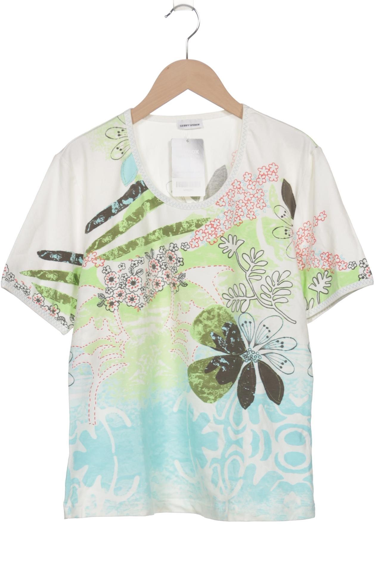 Thumbnail - Gerry Weber Damen T-Shirt, cremeweiß, Gr. 40