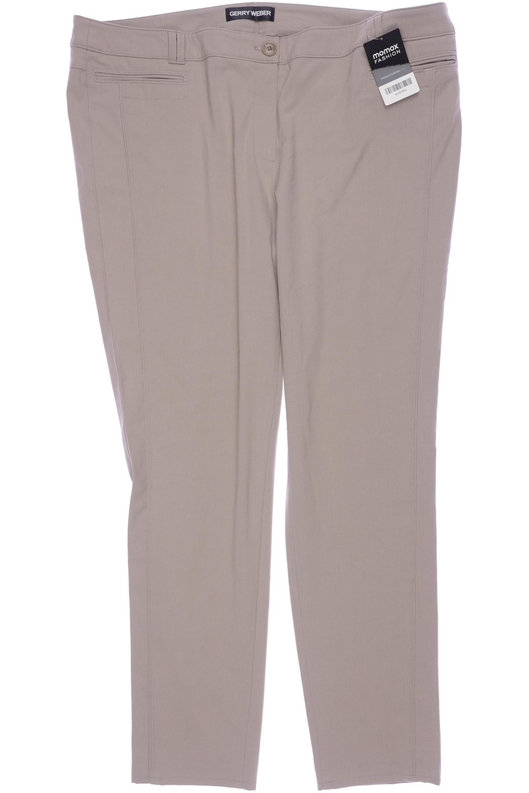 

Gerry Weber Damen Stoffhose, beige, Gr. 48