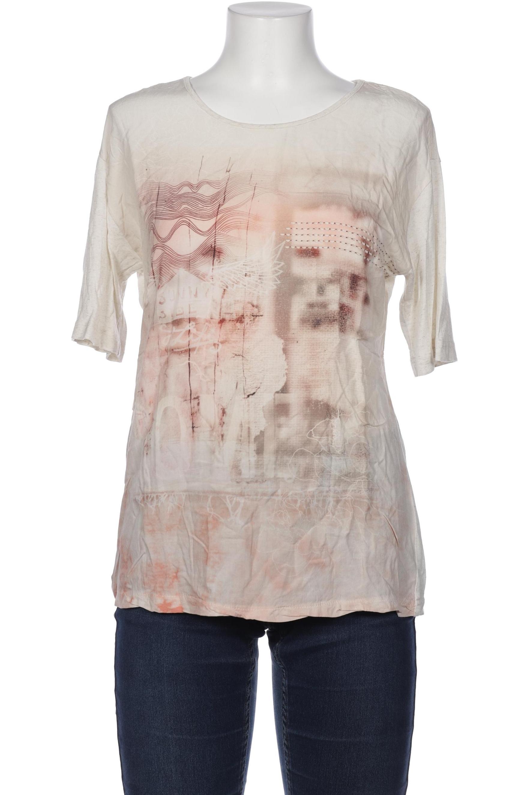 

Gerry Weber Damen T-Shirt, cremeweiß, Gr. 40