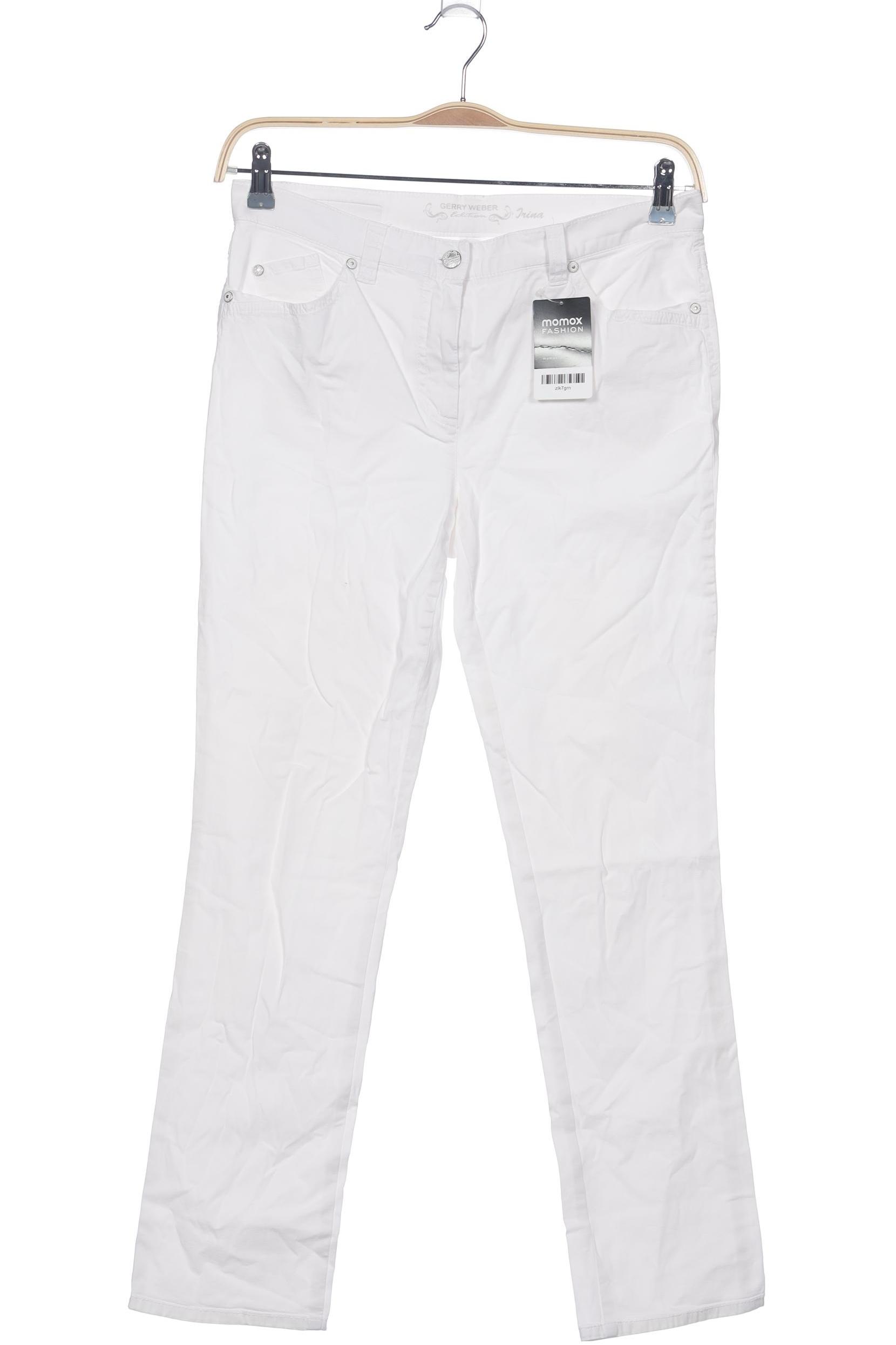 

Gerry Weber Damen Stoffhose, weiß, Gr. 38