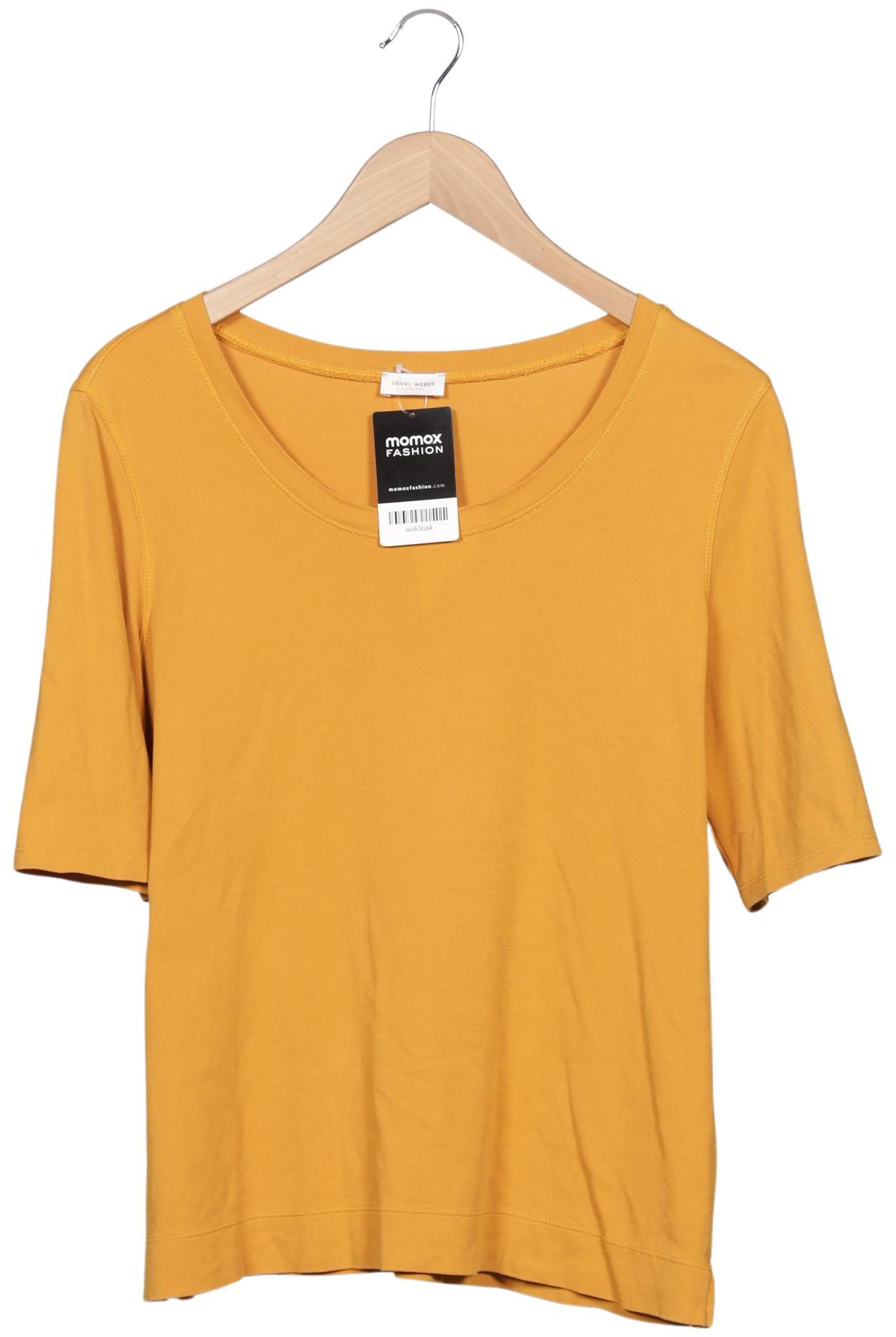 

Gerry Weber Damen T-Shirt, gelb, Gr. 42