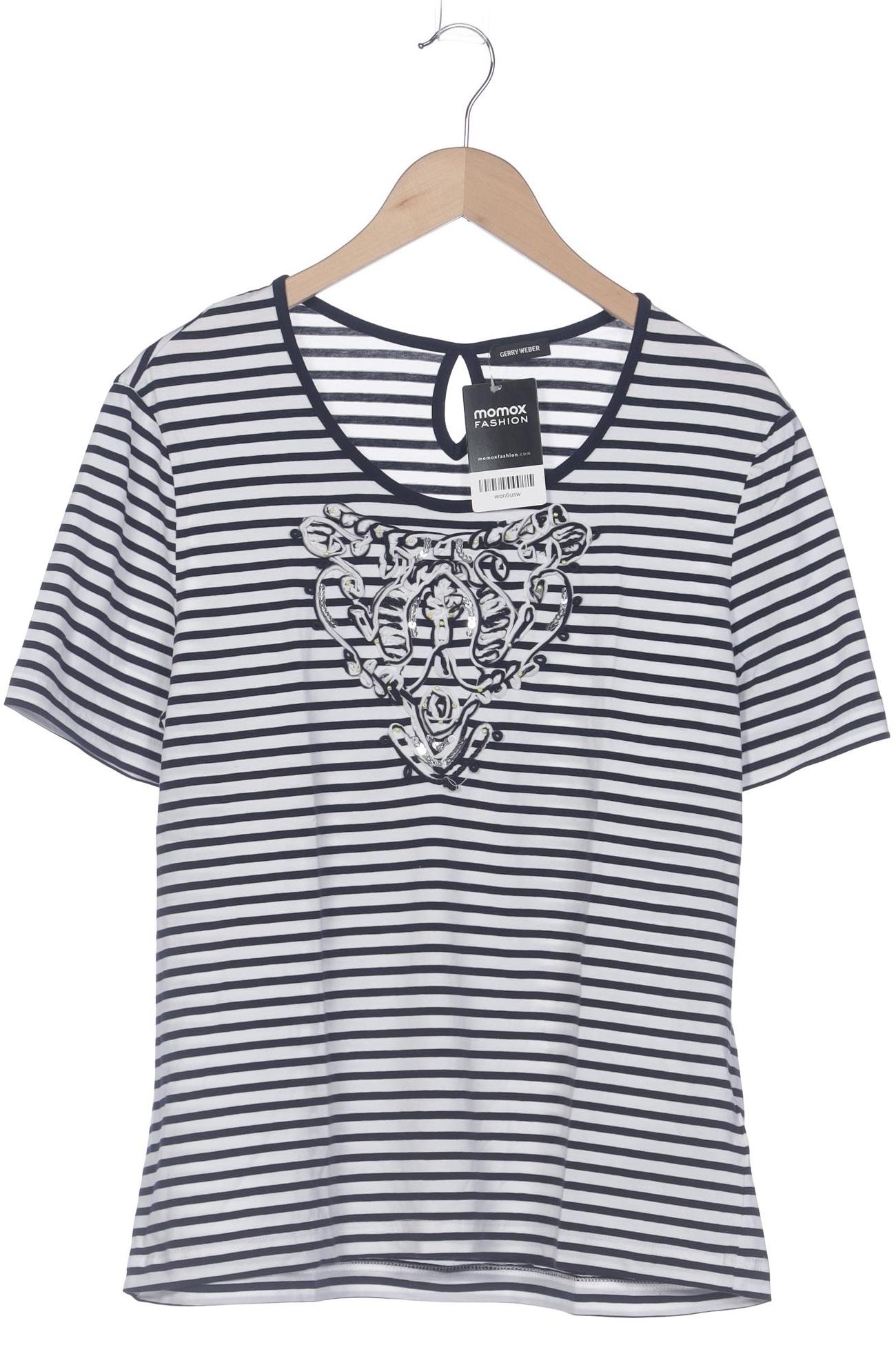 

Gerry Weber Damen T-Shirt, weiß, Gr. 44