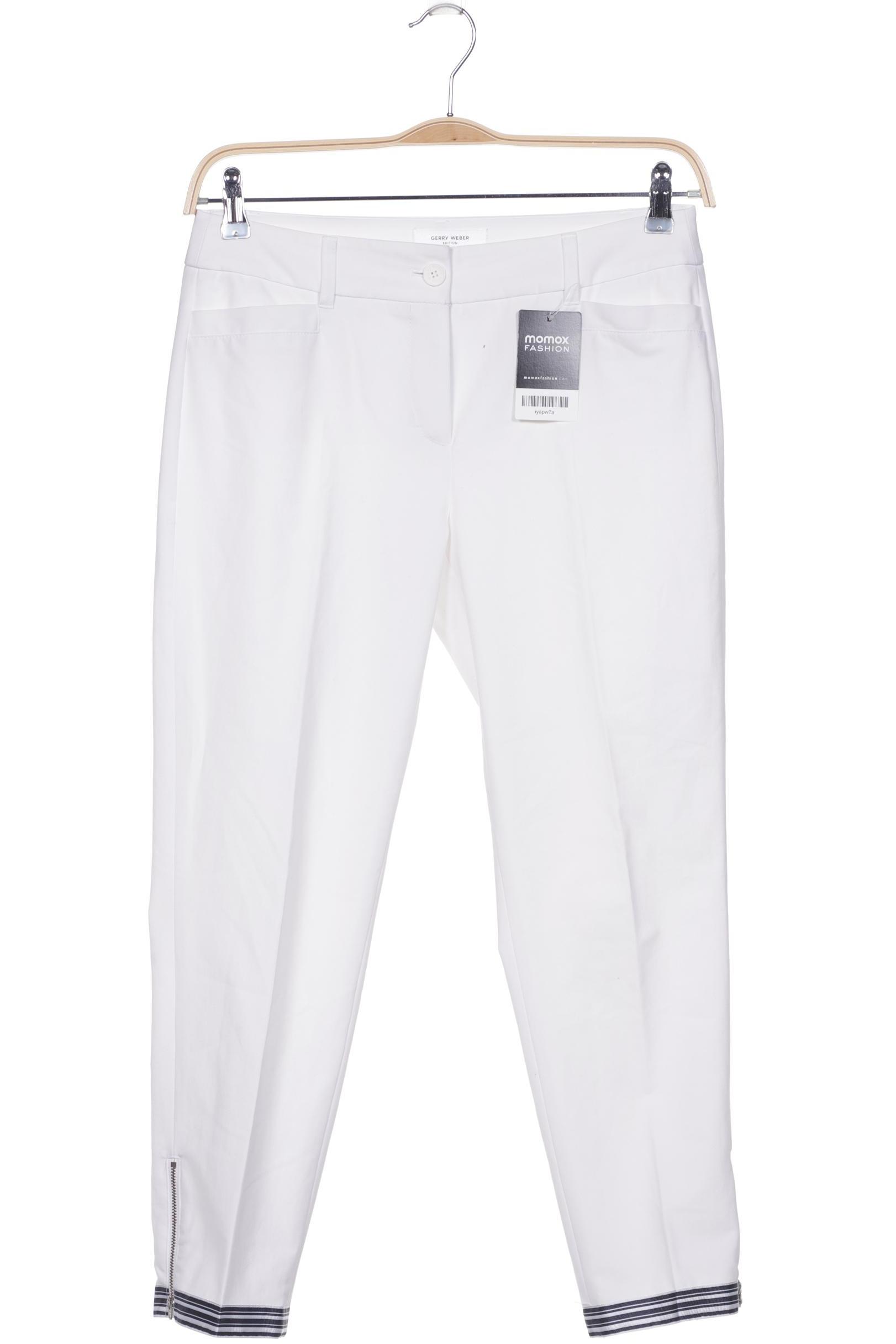 

Gerry Weber Damen Stoffhose, weiß, Gr. 29