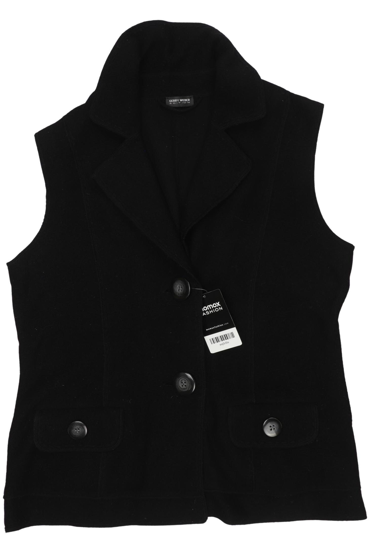 

Gerry Weber Damen Weste, schwarz, Gr. 40