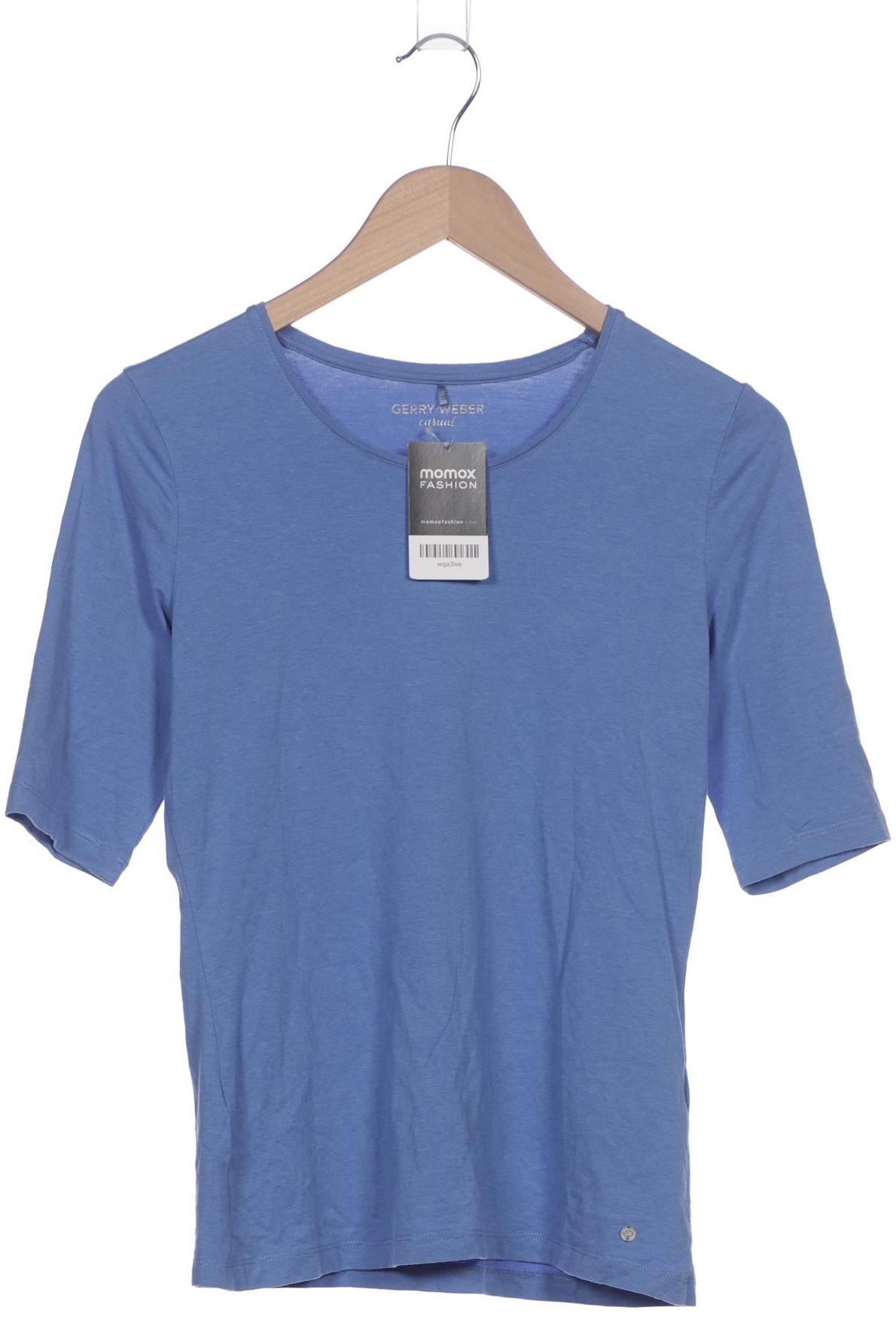

Gerry Weber Damen T-Shirt, blau, Gr. 38