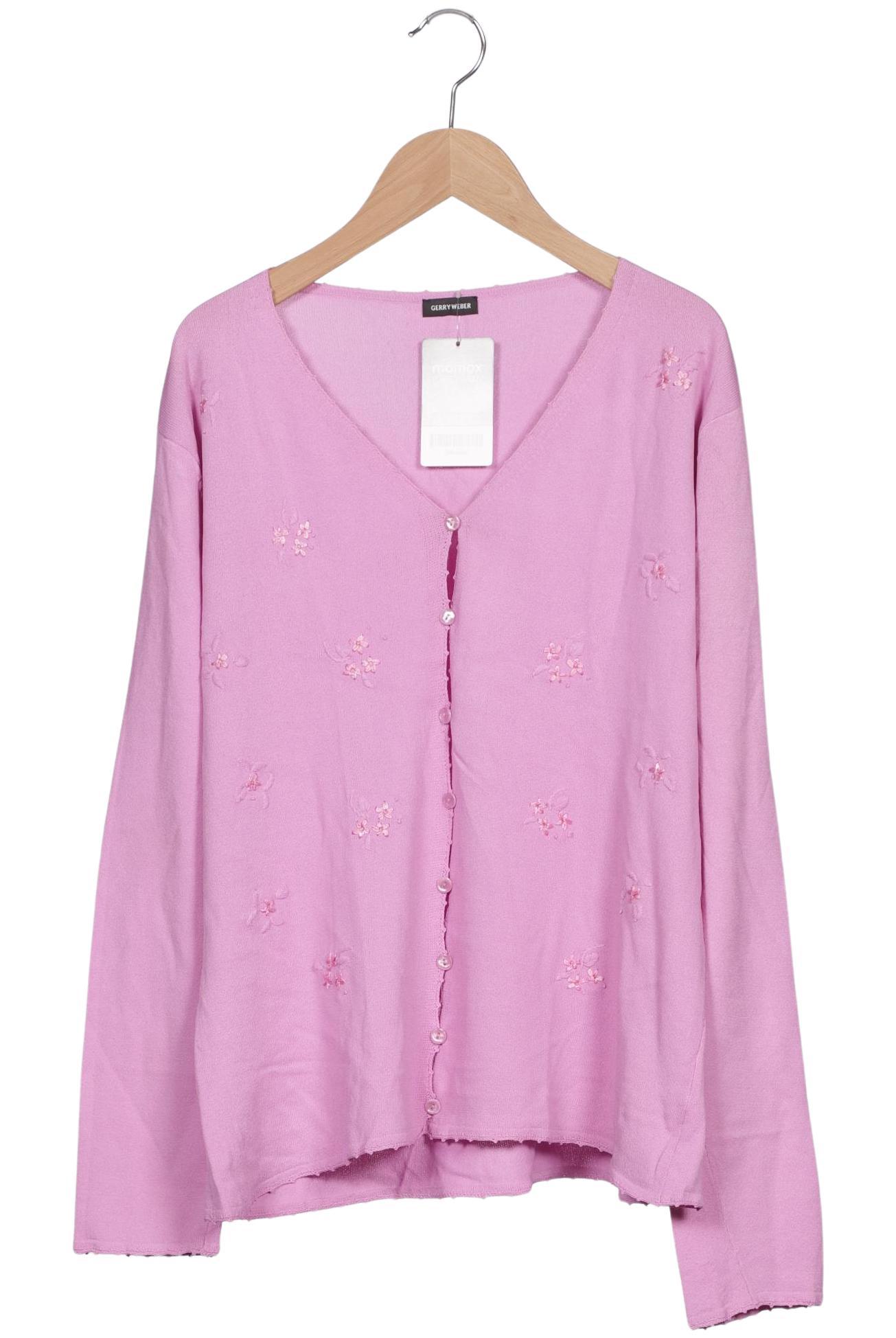 

Gerry Weber Damen Strickjacke, pink, Gr. 46