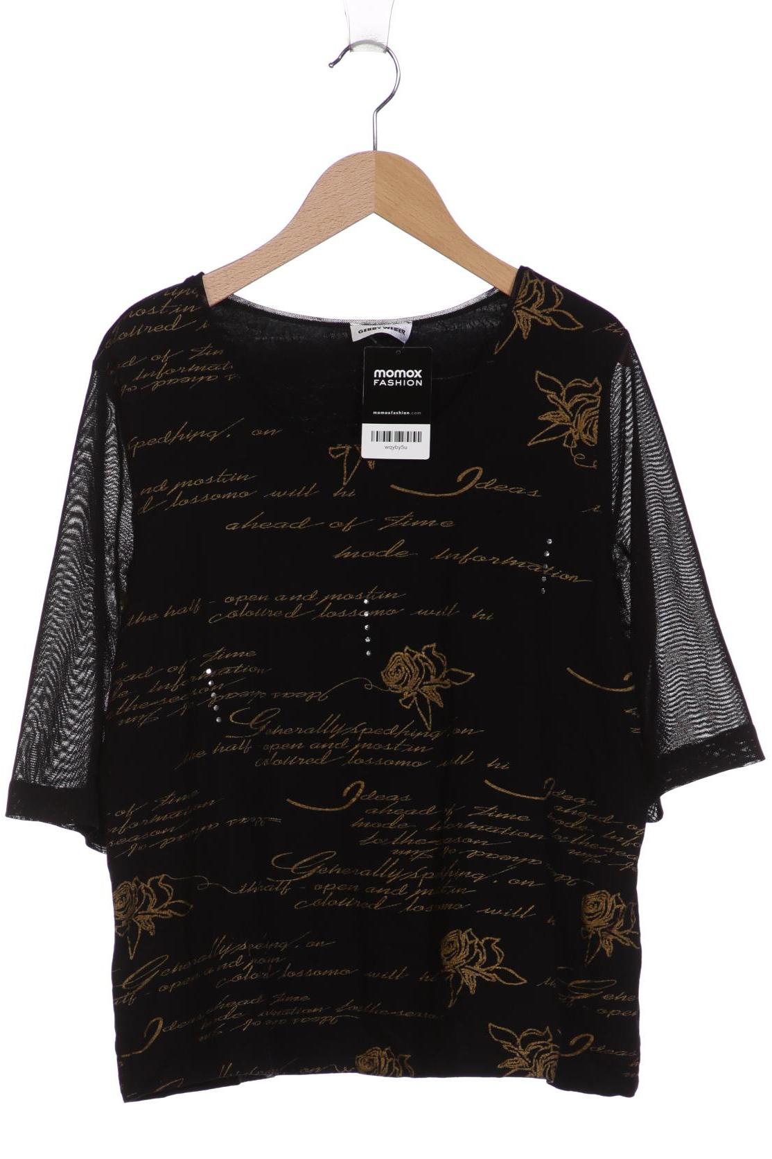 

Gerry Weber Damen T-Shirt, schwarz, Gr. 44