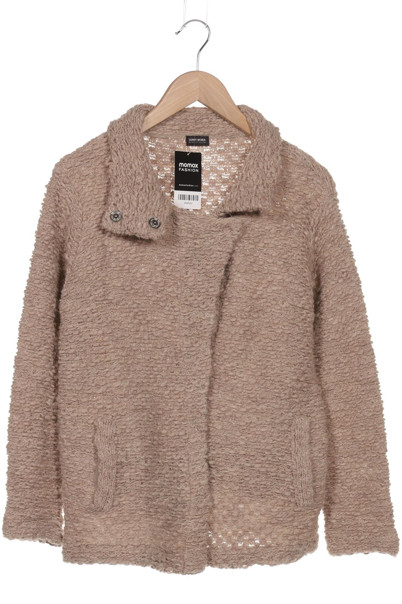 

Gerry Weber Damen Strickjacke, beige, Gr. 40