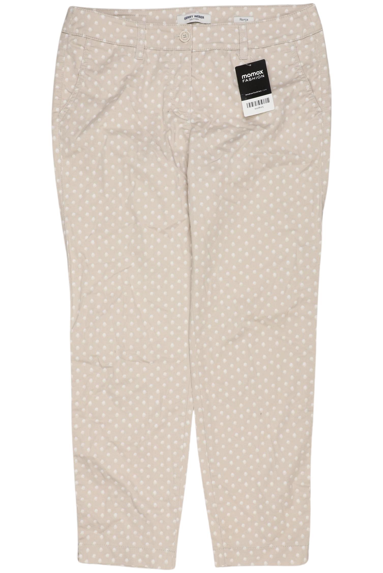 

Gerry Weber Damen Stoffhose, beige, Gr. 31