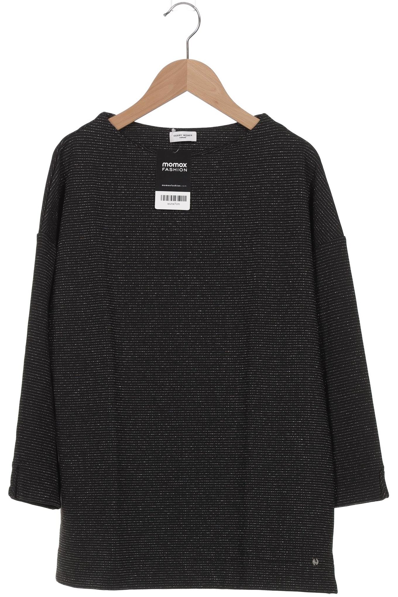 

Gerry Weber Damen Langarmshirt, schwarz, Gr. 38