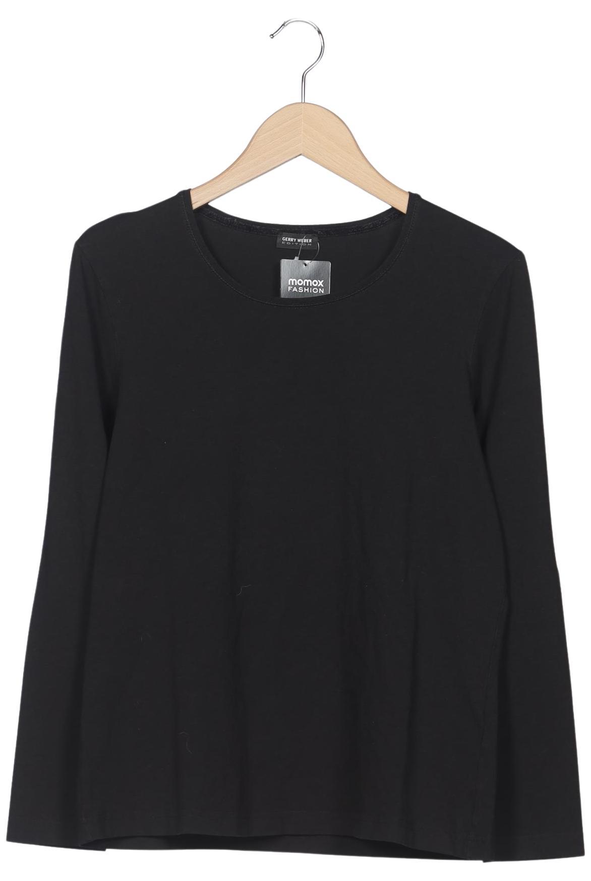 

Gerry Weber Damen Langarmshirt, schwarz, Gr. 42