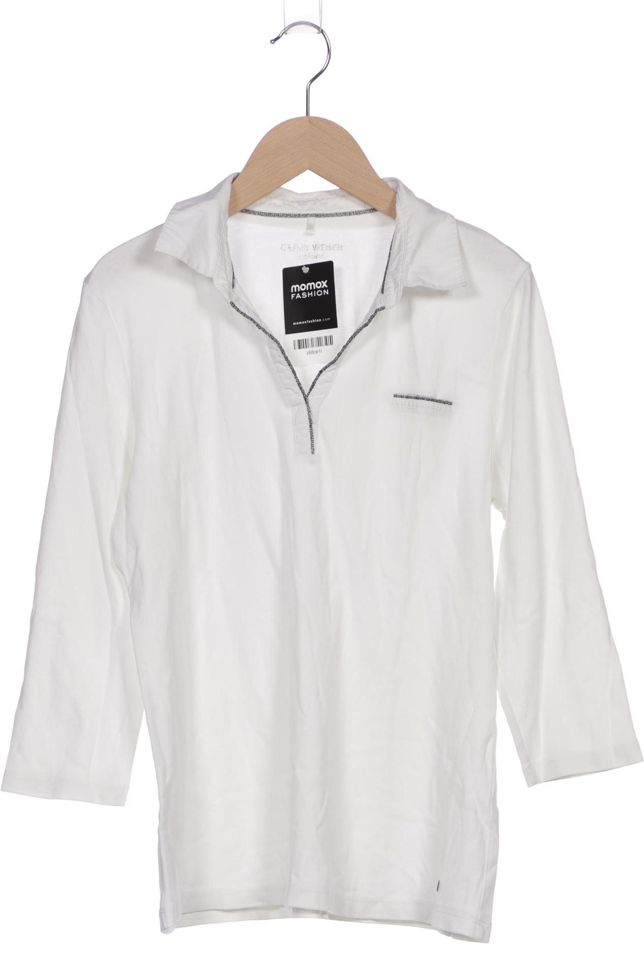 

Gerry Weber Damen Poloshirt, weiß, Gr. 42